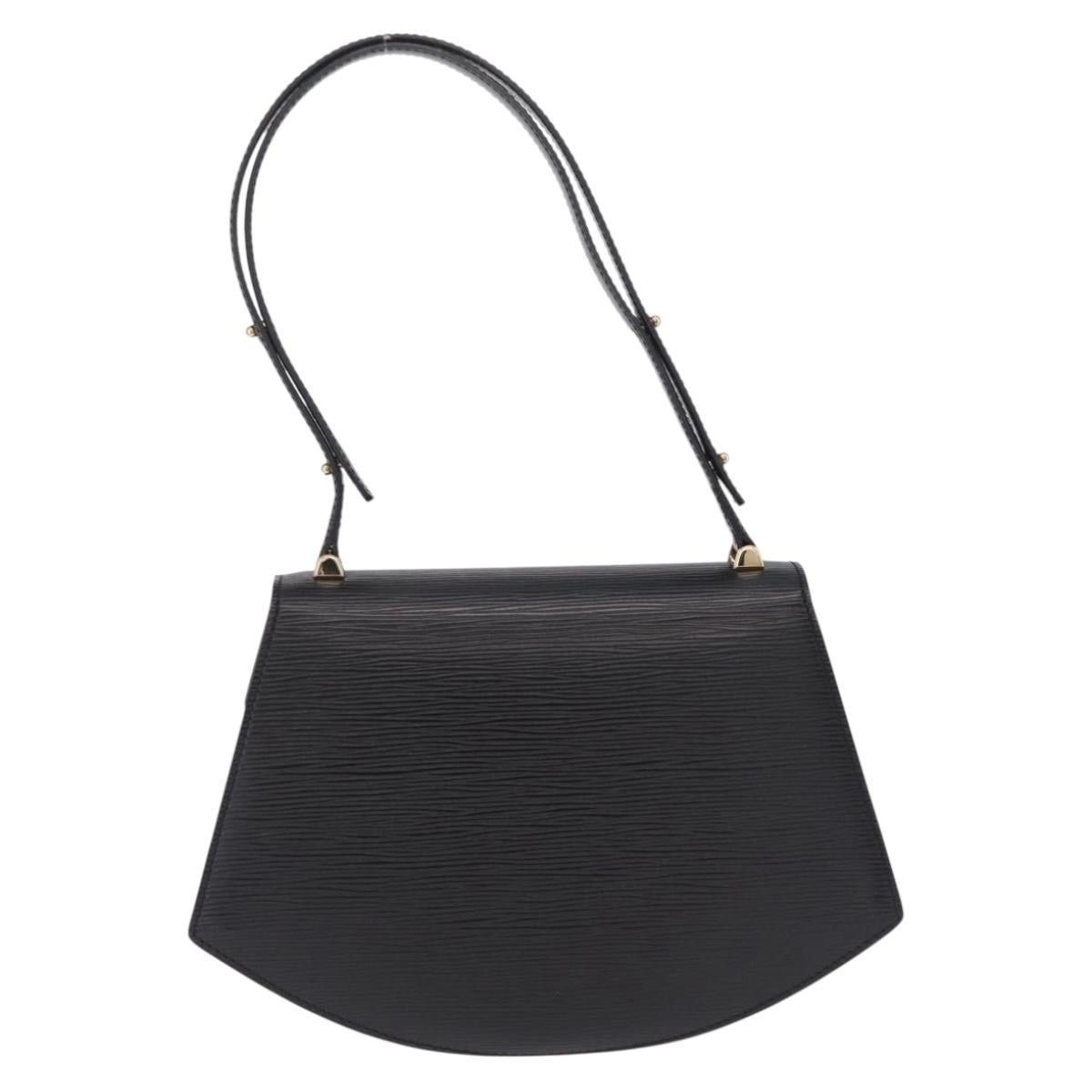 LOUIS VUITTON Epi Tilsitt Hand Bag Black M52482 LV Auth ep16744A