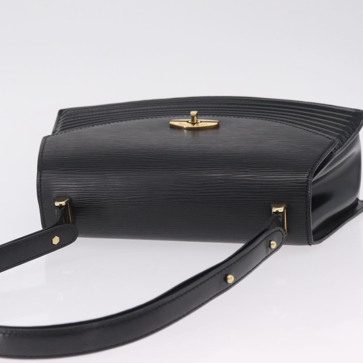 LOUIS VUITTON Epi Tilsitt Hand Bag Black M52482 LV Auth ep16744A