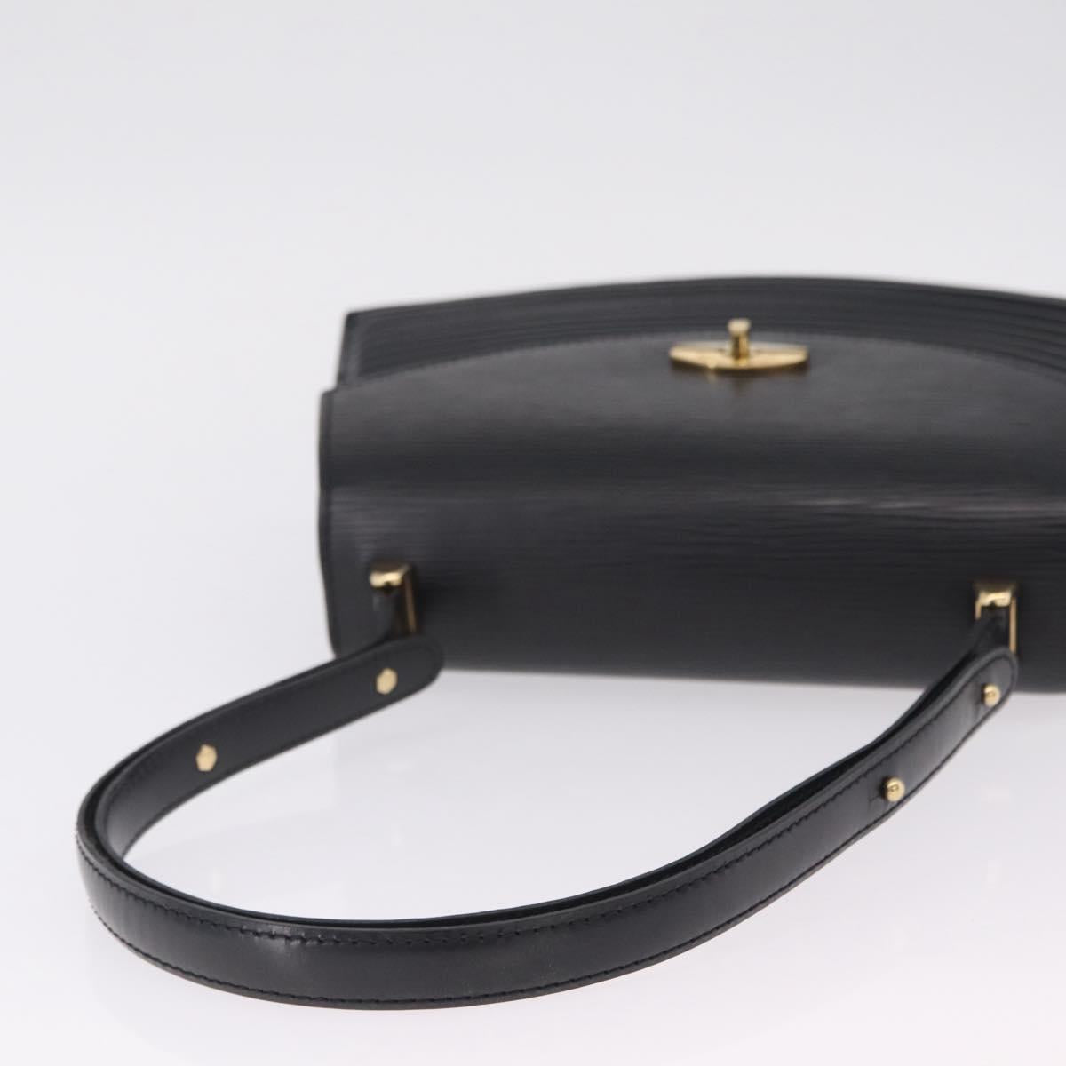 LOUIS VUITTON Epi Tilsitt Hand Bag Black M52482 LV Auth ep16744A