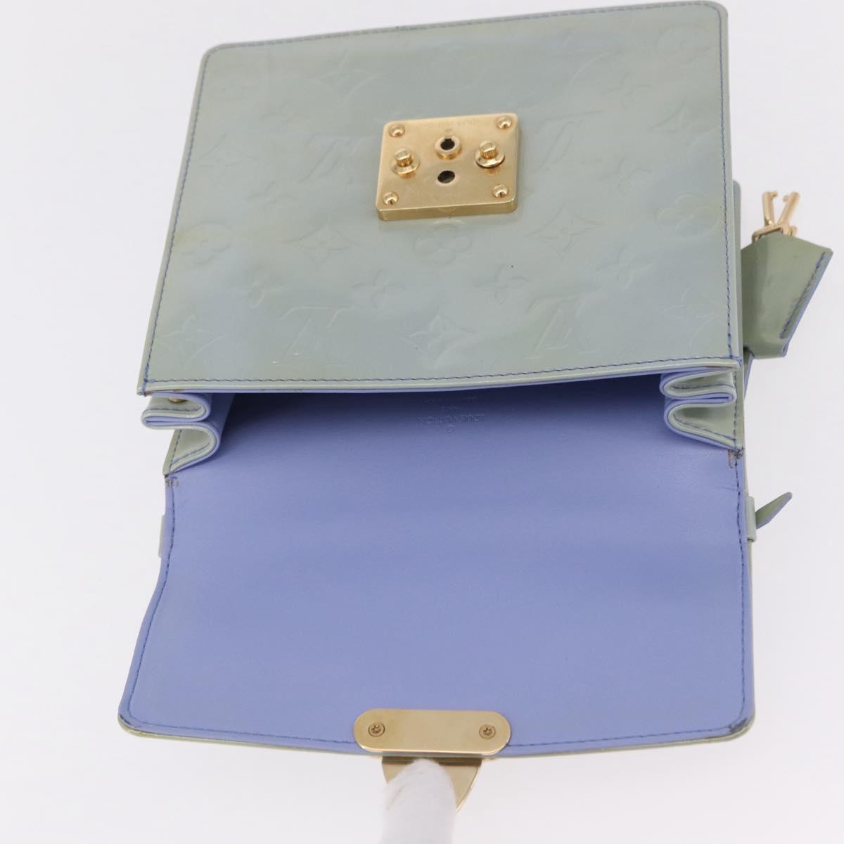 LOUIS VUITTON Monogram Vernis Spring Street Bag Lavande M91216 LV Auth ep16748V