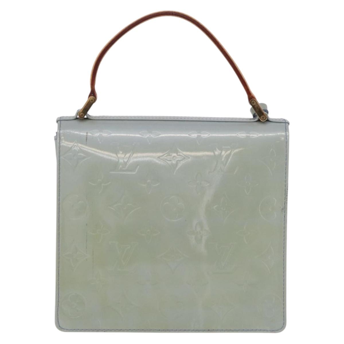 LOUIS VUITTON Monogram Vernis Spring Street Bag Lavande M91216 LV Auth ep16748V