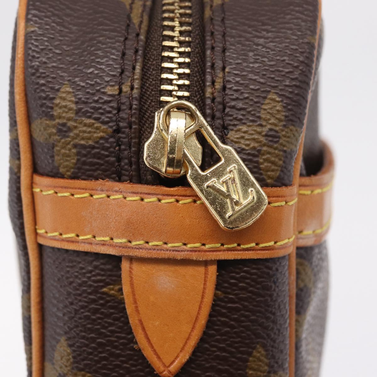 LOUIS VUITTON Monogram Compiegne 23 Clutch Bag M51847 LV Auth ep16750A