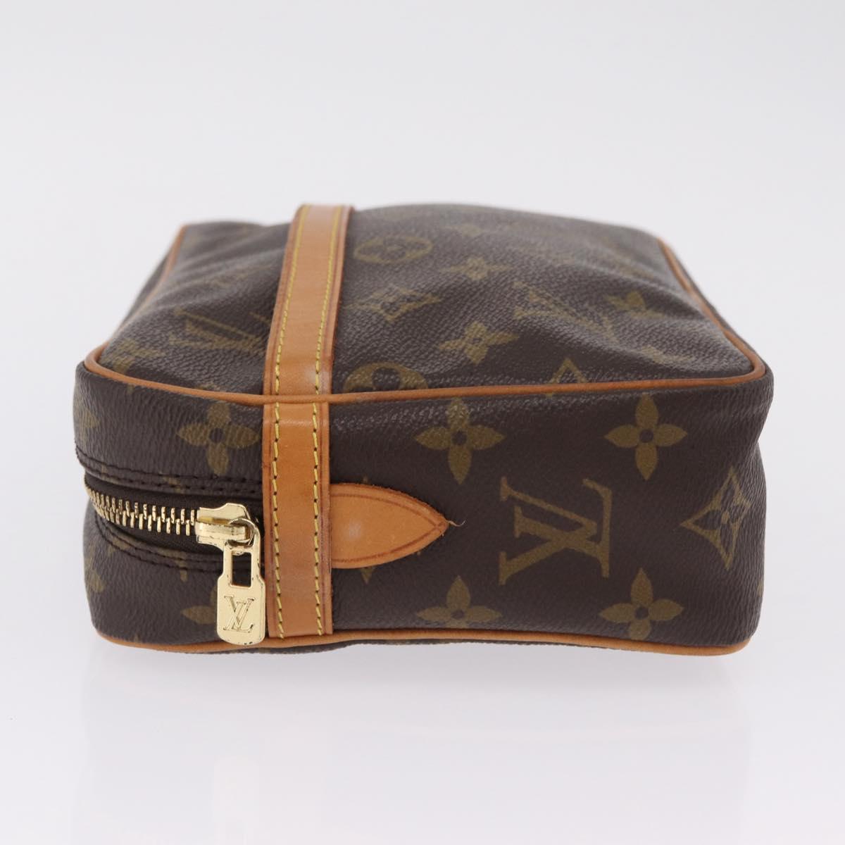 LOUIS VUITTON Monogram Compiegne 23 Clutch Bag M51847 LV Auth ep16750A