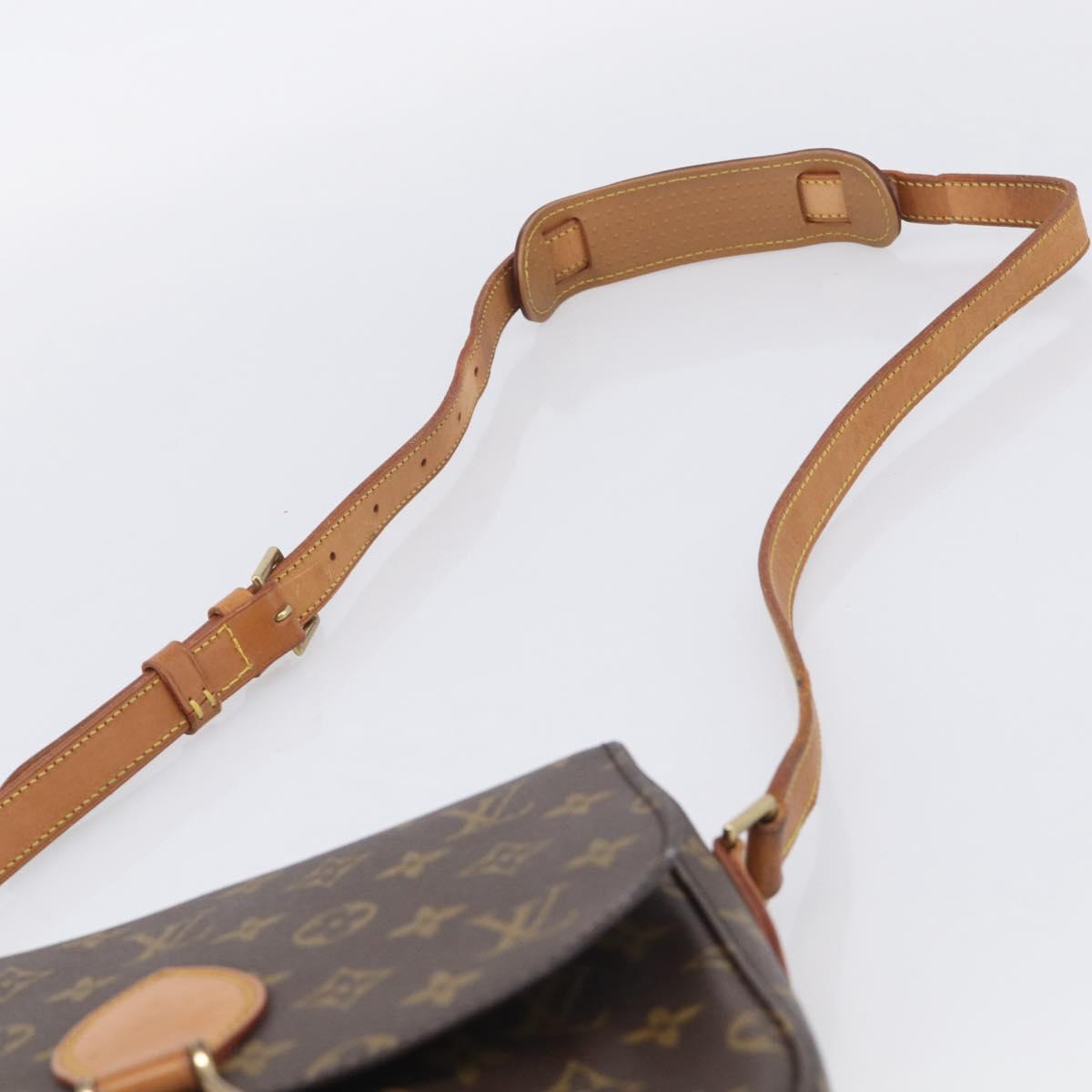 LOUIS VUITTON Monogram Saint Cloud GM Shoulder Bag M51242 LV Auth ep16751A