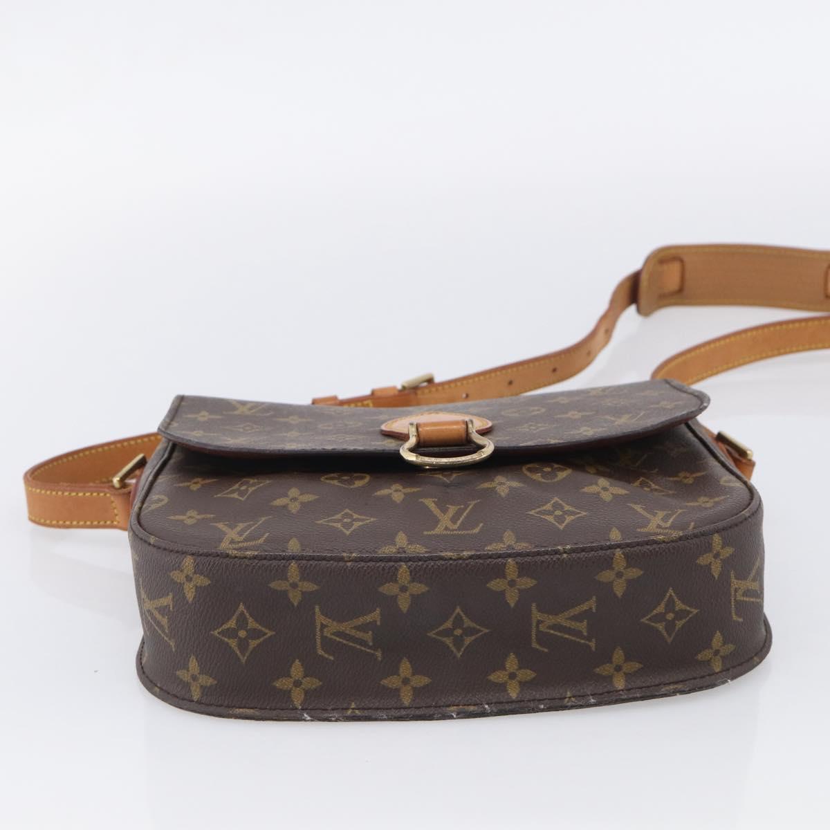 LOUIS VUITTON Monogram Saint Cloud GM Shoulder Bag M51242 LV Auth ep16751A