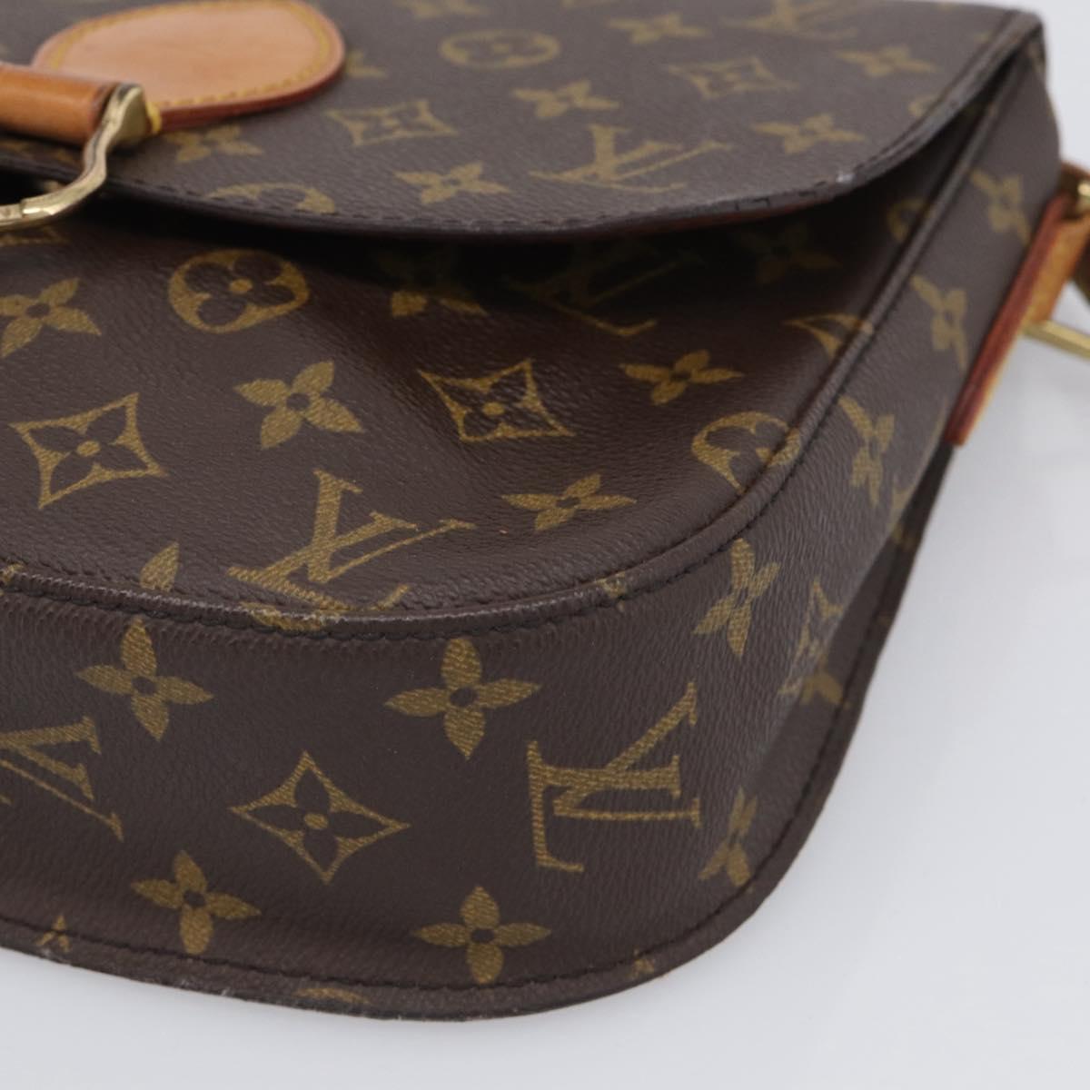 LOUIS VUITTON Monogram Saint Cloud GM Shoulder Bag M51242 LV Auth ep16751A