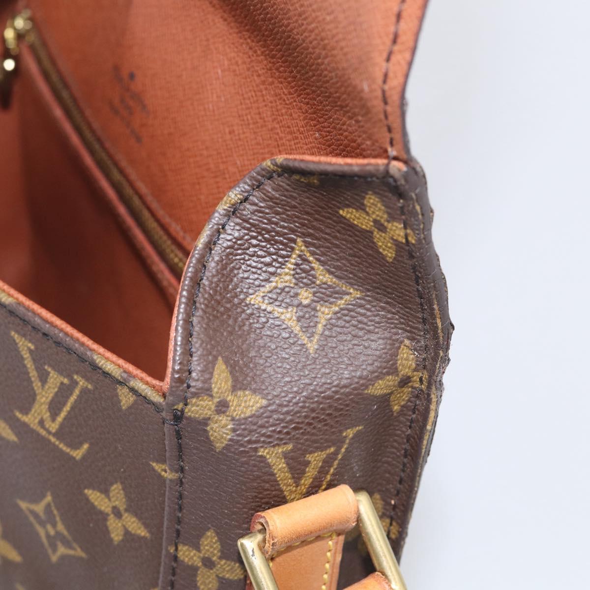 LOUIS VUITTON Monogram Saint Cloud GM Shoulder Bag M51242 LV Auth ep16751A