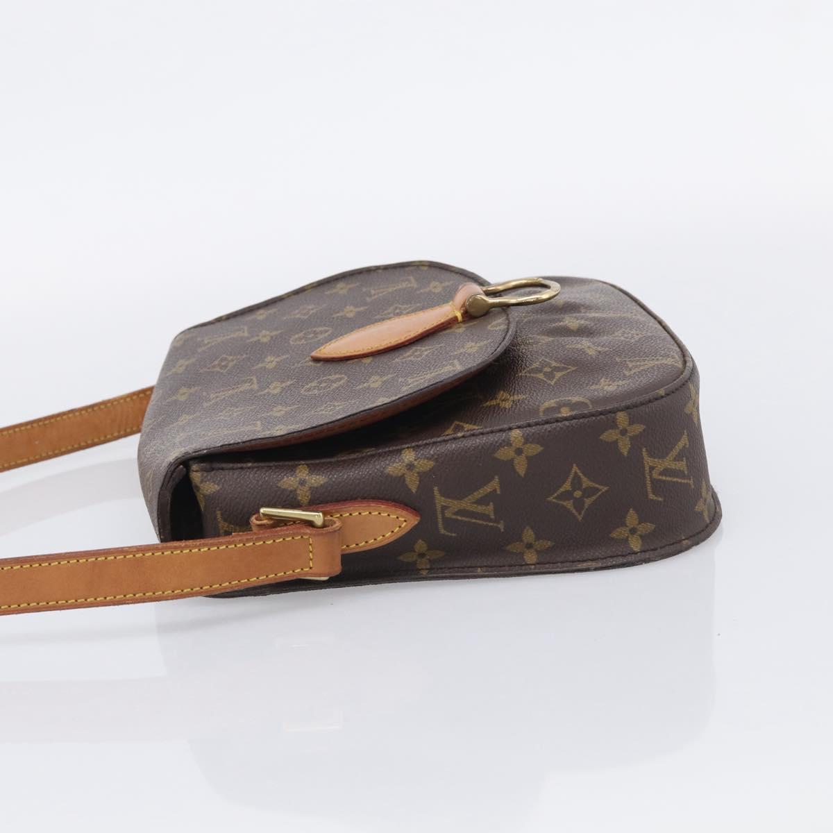 LOUIS VUITTON Monogram Saint Cloud GM Shoulder Bag M51242 LV Auth ep16751A