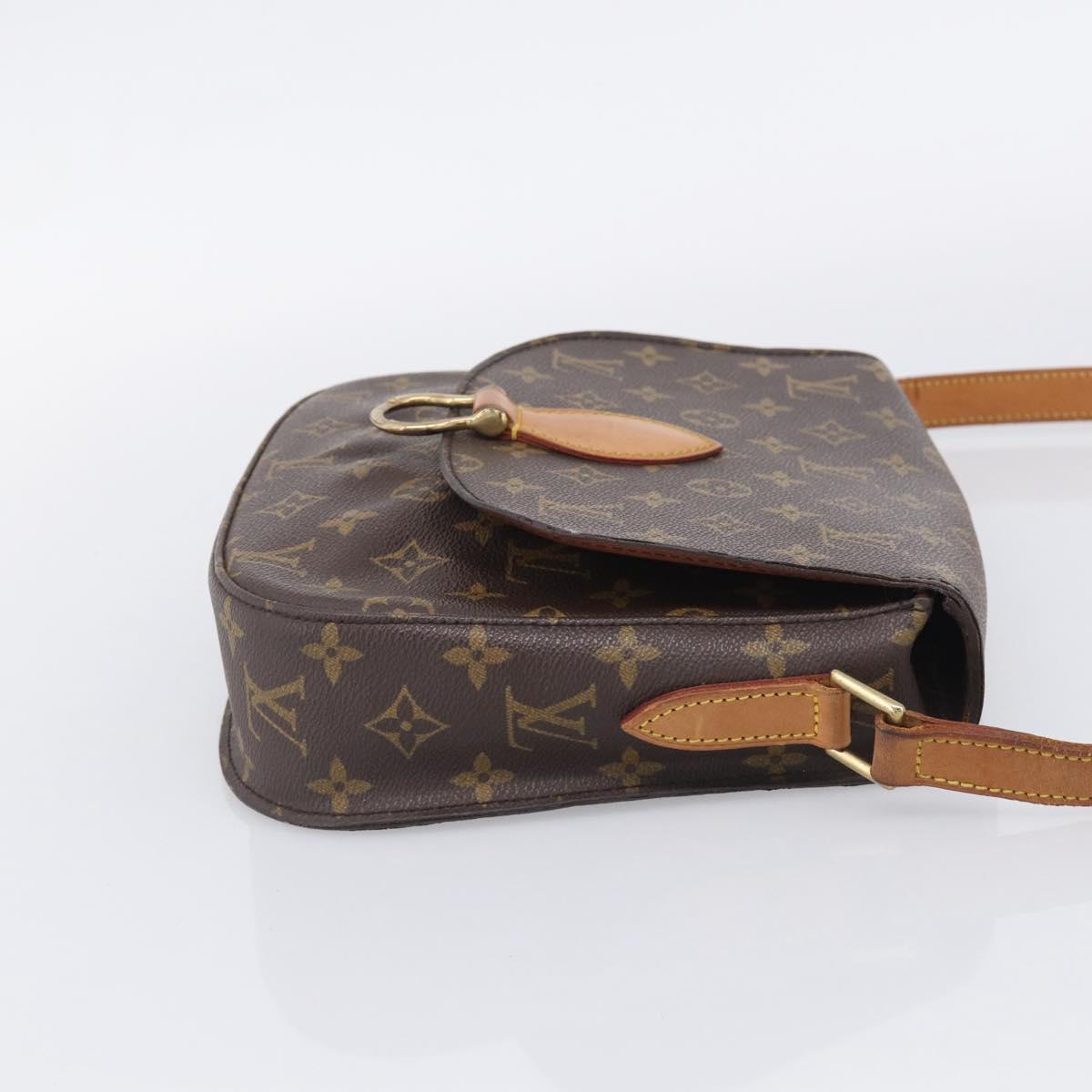 LOUIS VUITTON Monogram Saint Cloud GM Shoulder Bag M51242 LV Auth ep16751A