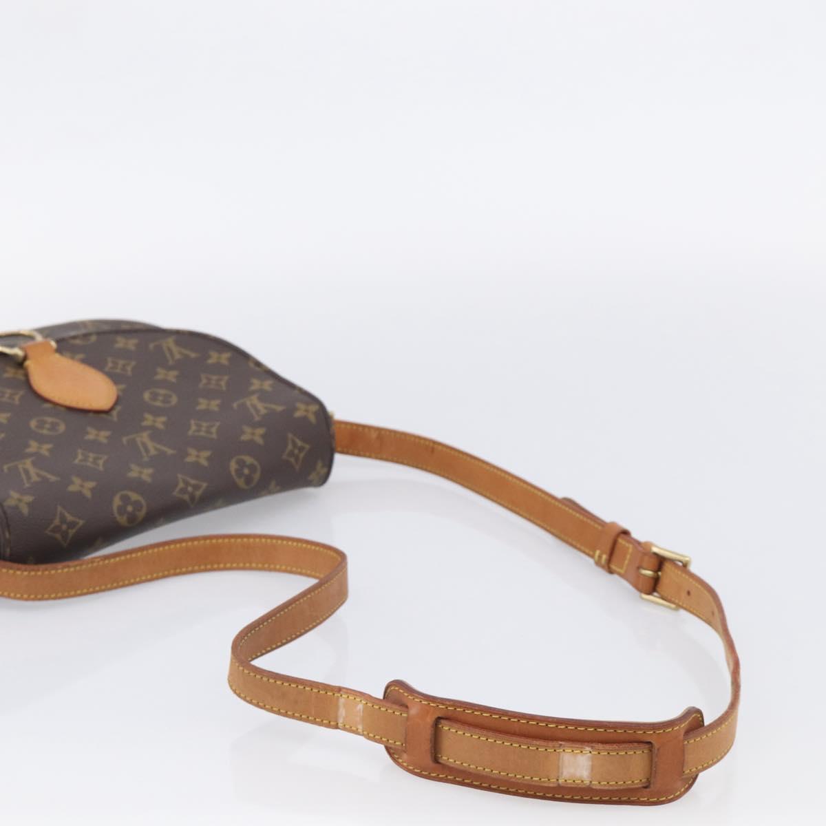 LOUIS VUITTON Monogram Saint Cloud GM Shoulder Bag M51242 LV Auth ep16751A