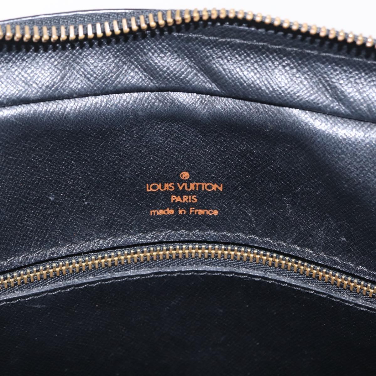 LOUIS VUITTON Epi Porte Documents Voyage Business Bag Black M54472 Auth ep16753