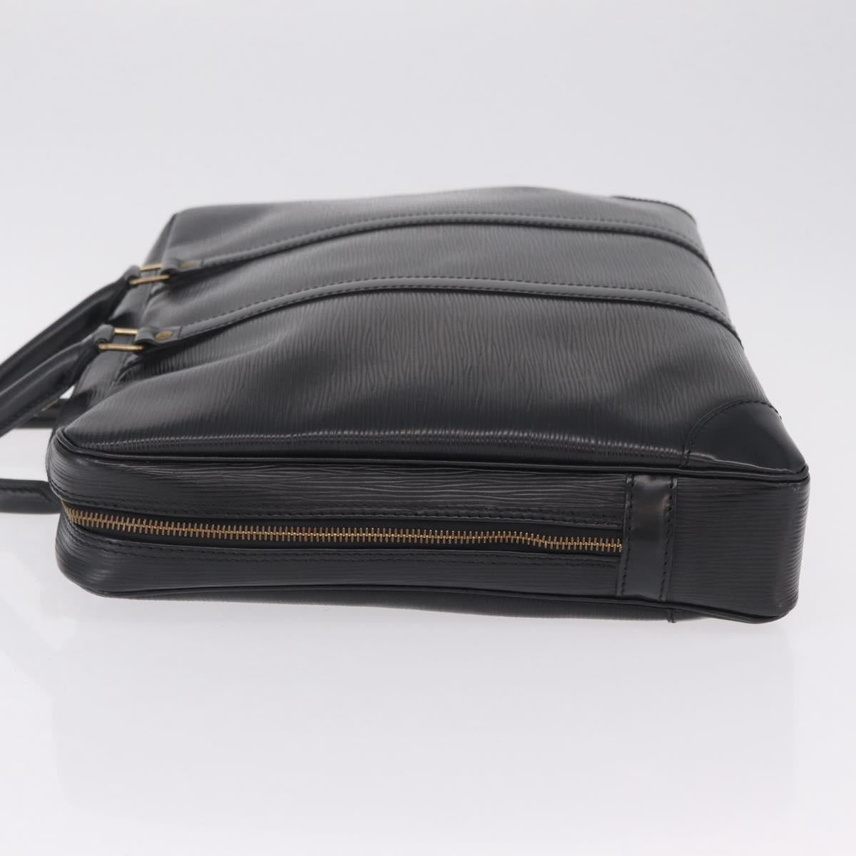 LOUIS VUITTON Epi Porte Documents Voyage Business Bag Black M54472 Auth ep16753