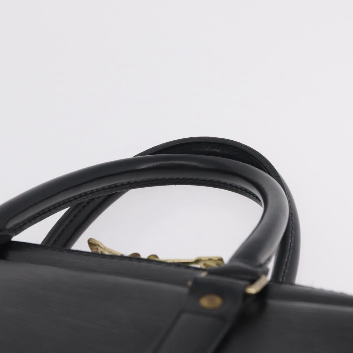 LOUIS VUITTON Epi Porte Documents Voyage Business Bag Black M54472 Auth ep16753