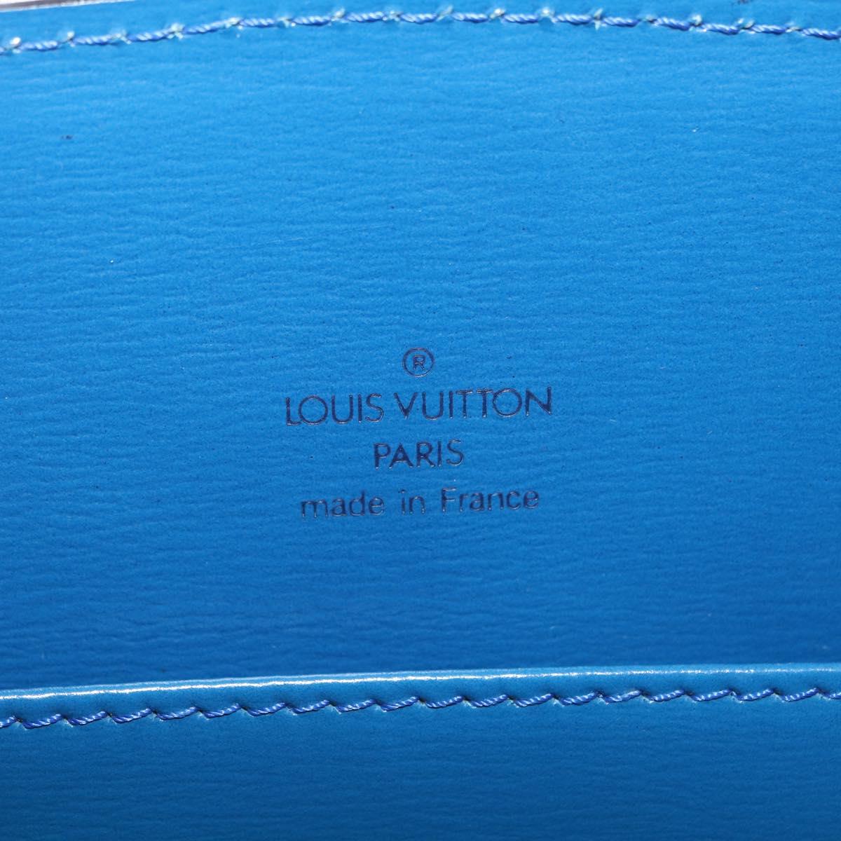 LOUIS VUITTON Epi Capuchin Shoulder Bag Blue M52345 LV Auth ep16754A