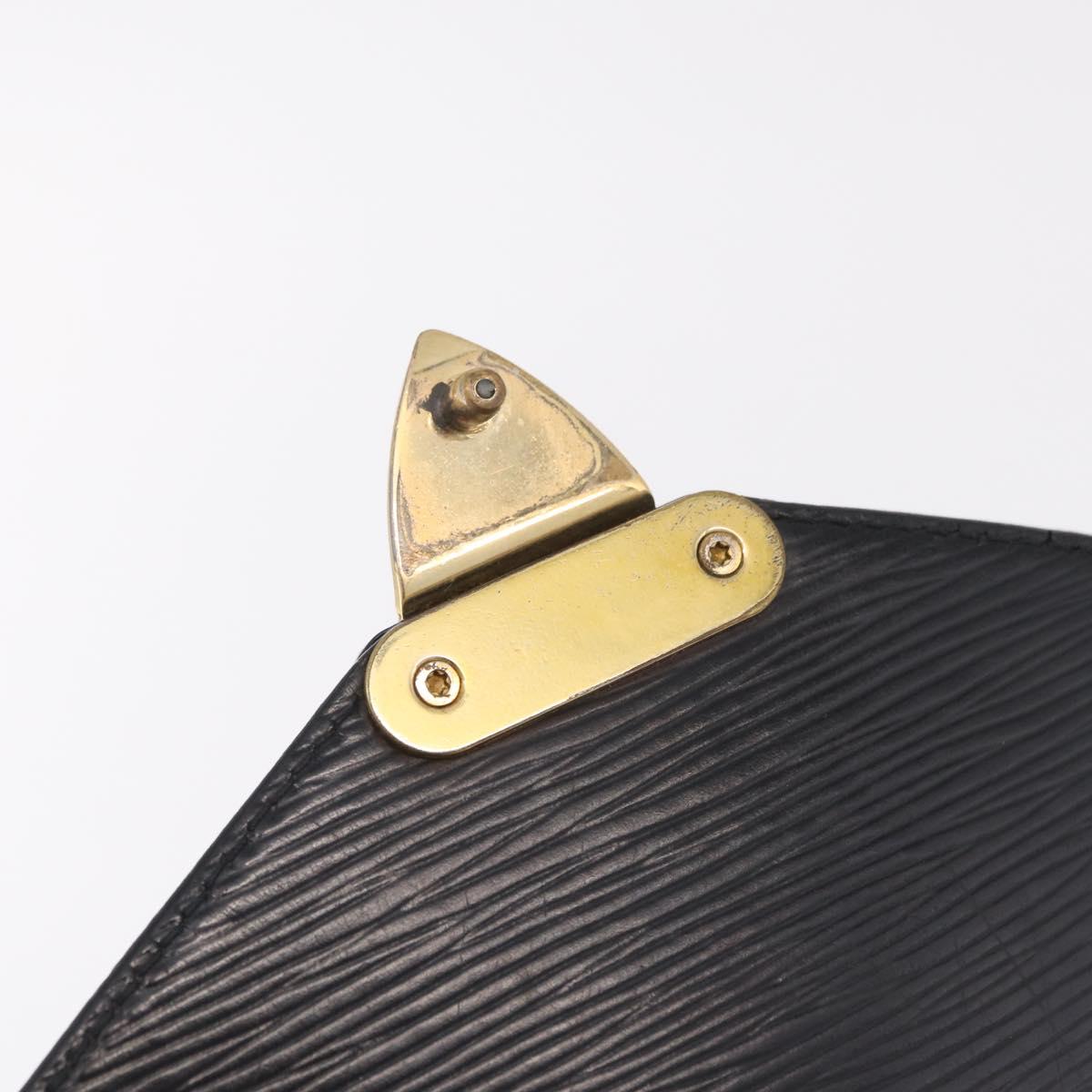 LOUIS VUITTON Epi Monceau 28 Hand Bag Black M52122 LV Auth ep16756