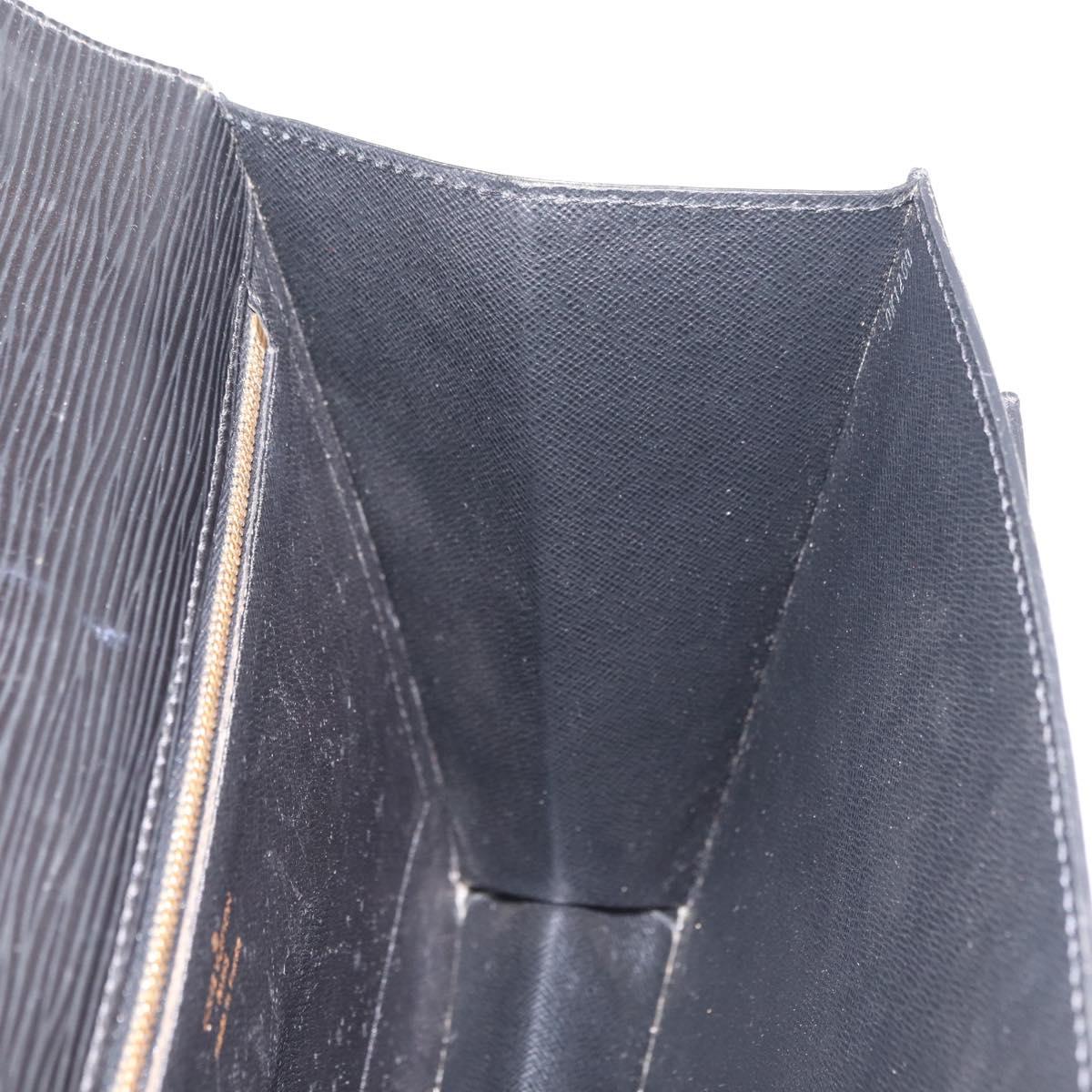 LOUIS VUITTON Epi Monceau 28 Hand Bag Black M52122 LV Auth ep16756