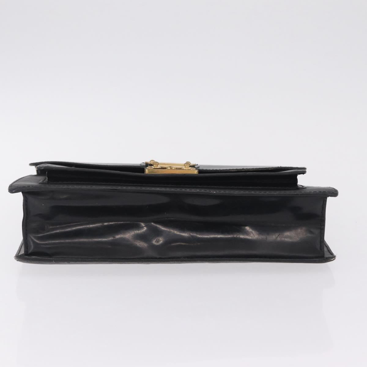 LOUIS VUITTON Epi Monceau 28 Hand Bag Black M52122 LV Auth ep16756