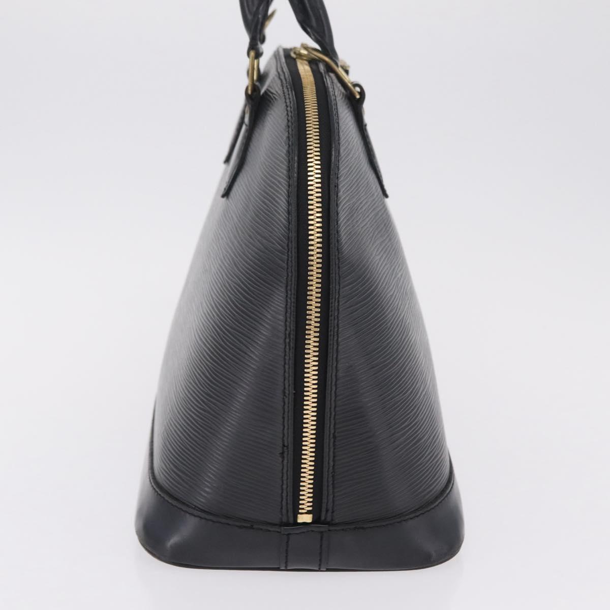 LOUIS VUITTON Epi Alma Hand Bag Noir M52142 LV Auth ep16759