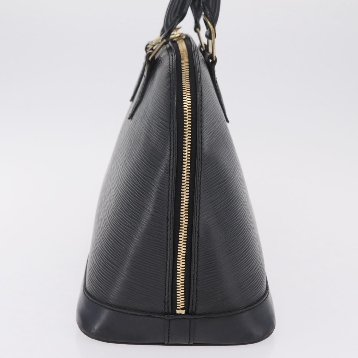 LOUIS VUITTON Epi Alma Hand Bag Noir M52142 LV Auth ep16759