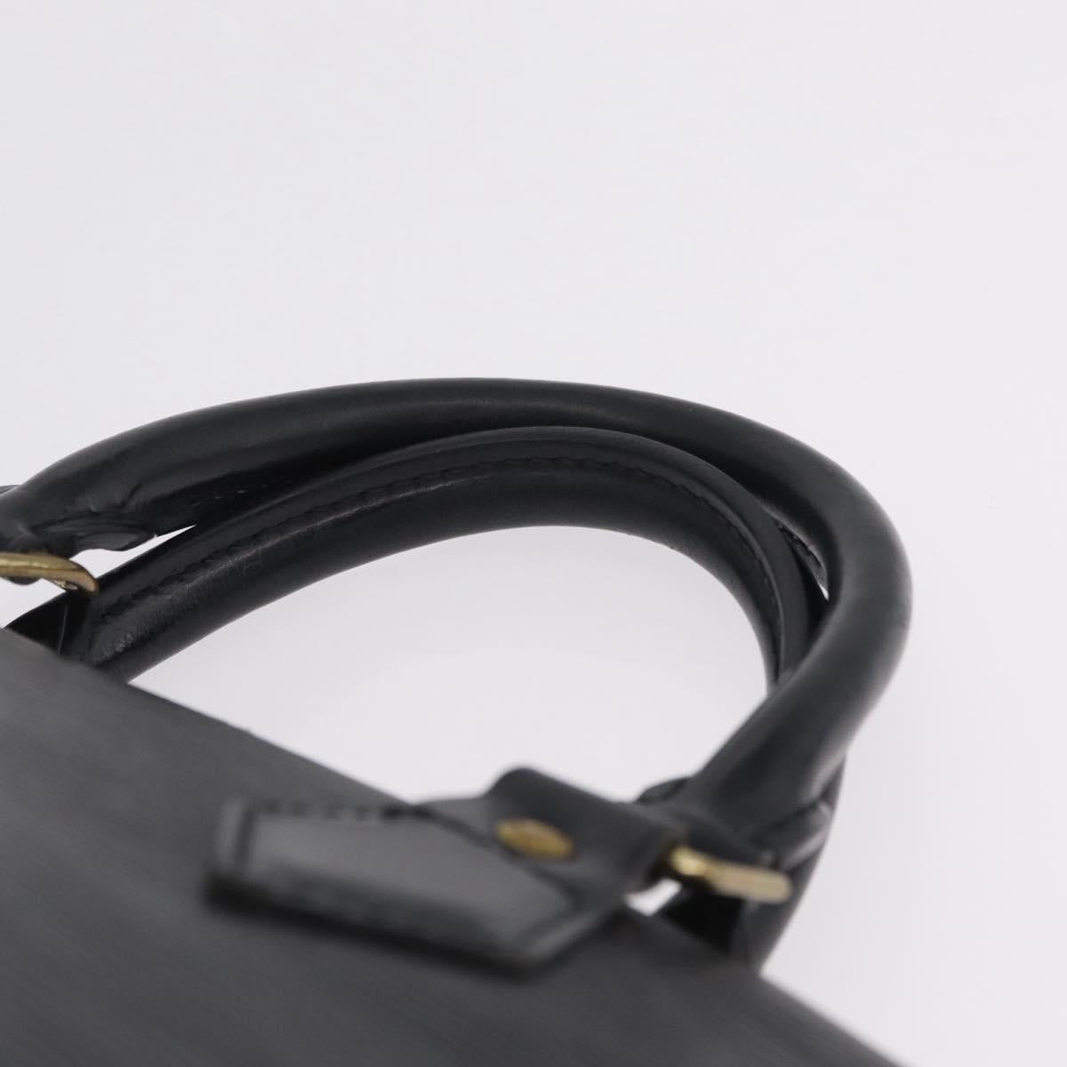 LOUIS VUITTON Epi Alma Hand Bag Noir M52142 LV Auth ep16759