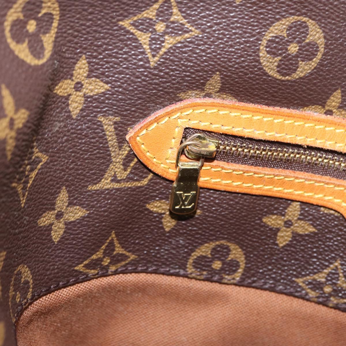 LOUIS VUITTON Monogram Sac Shopping Tote Bag M51108 LV Auth ep16761