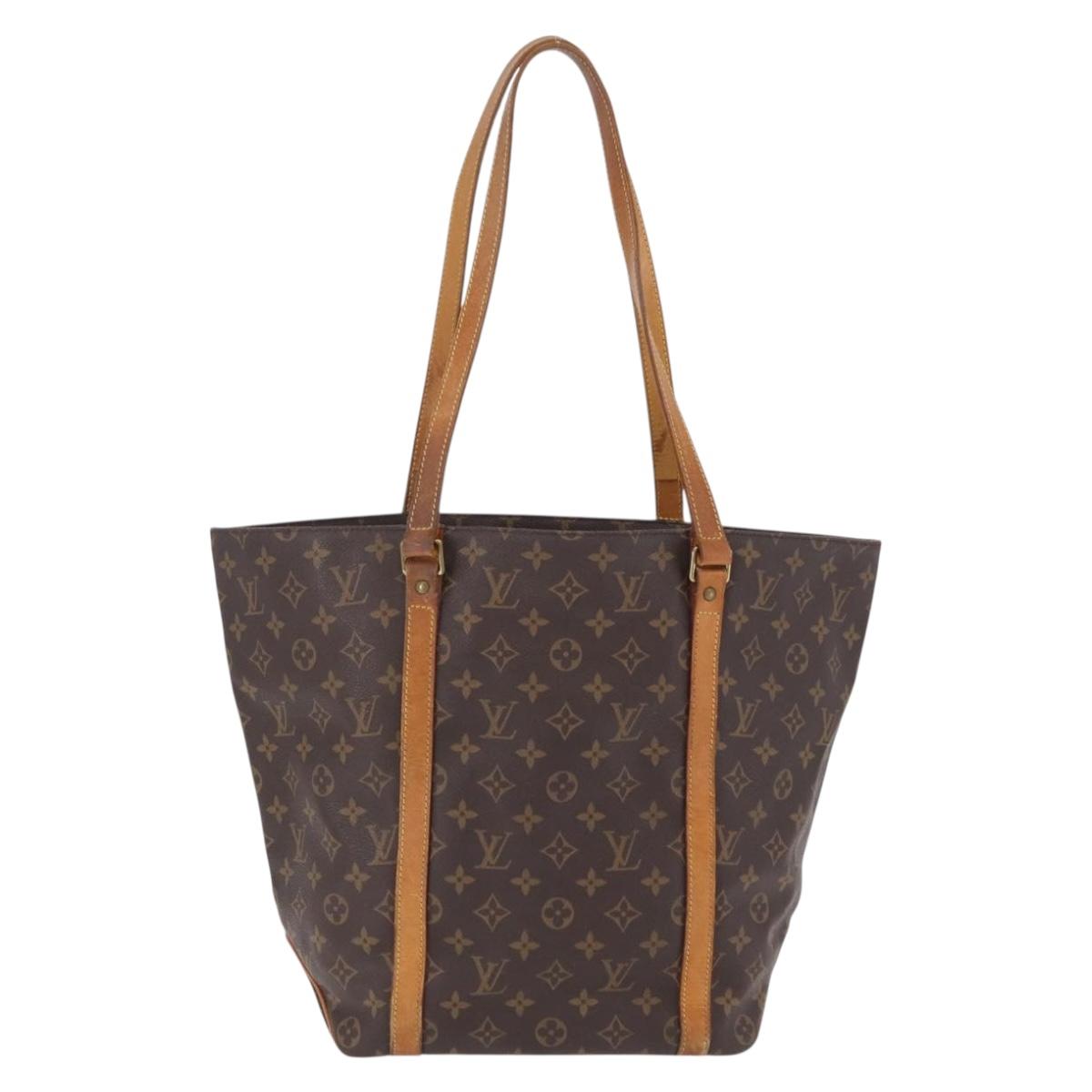 LOUIS VUITTON Monogram Sac Shopping Tote Bag M51108 LV Auth ep16761