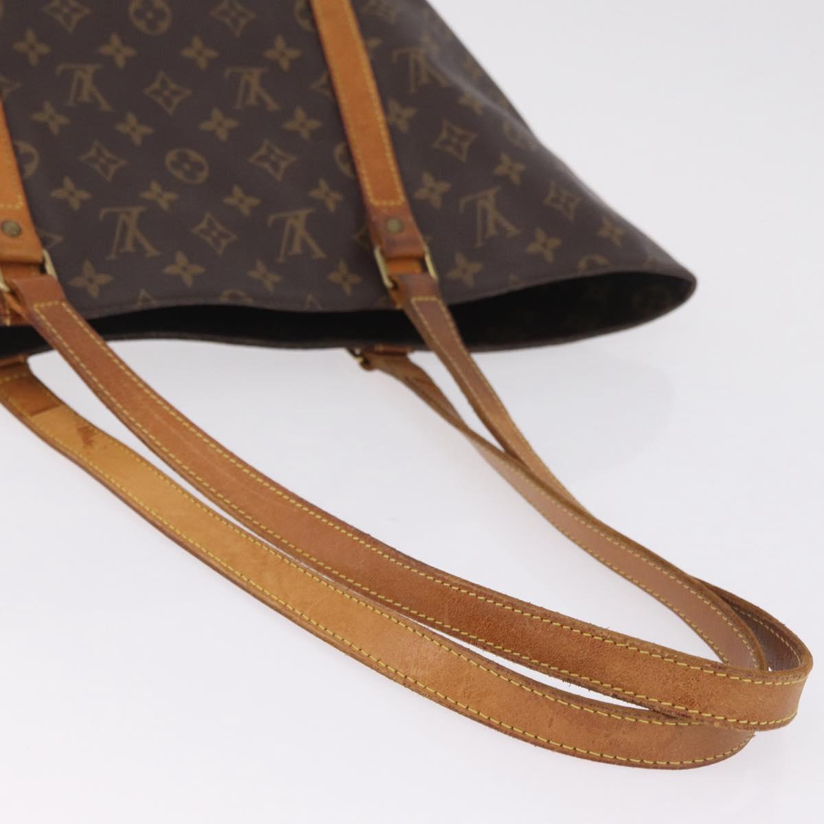 LOUIS VUITTON Monogram Sac Shopping Tote Bag M51108 LV Auth ep16761