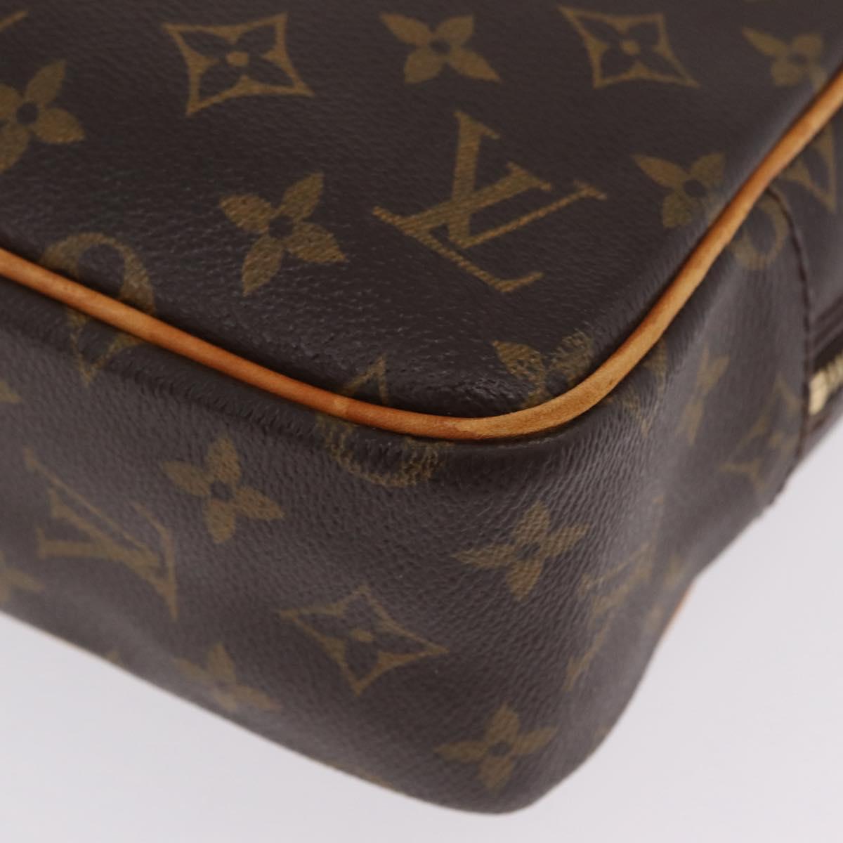LOUIS VUITTON Monogram Porte Documents Pegas Hand Bag M53343 LV Auth ep16762