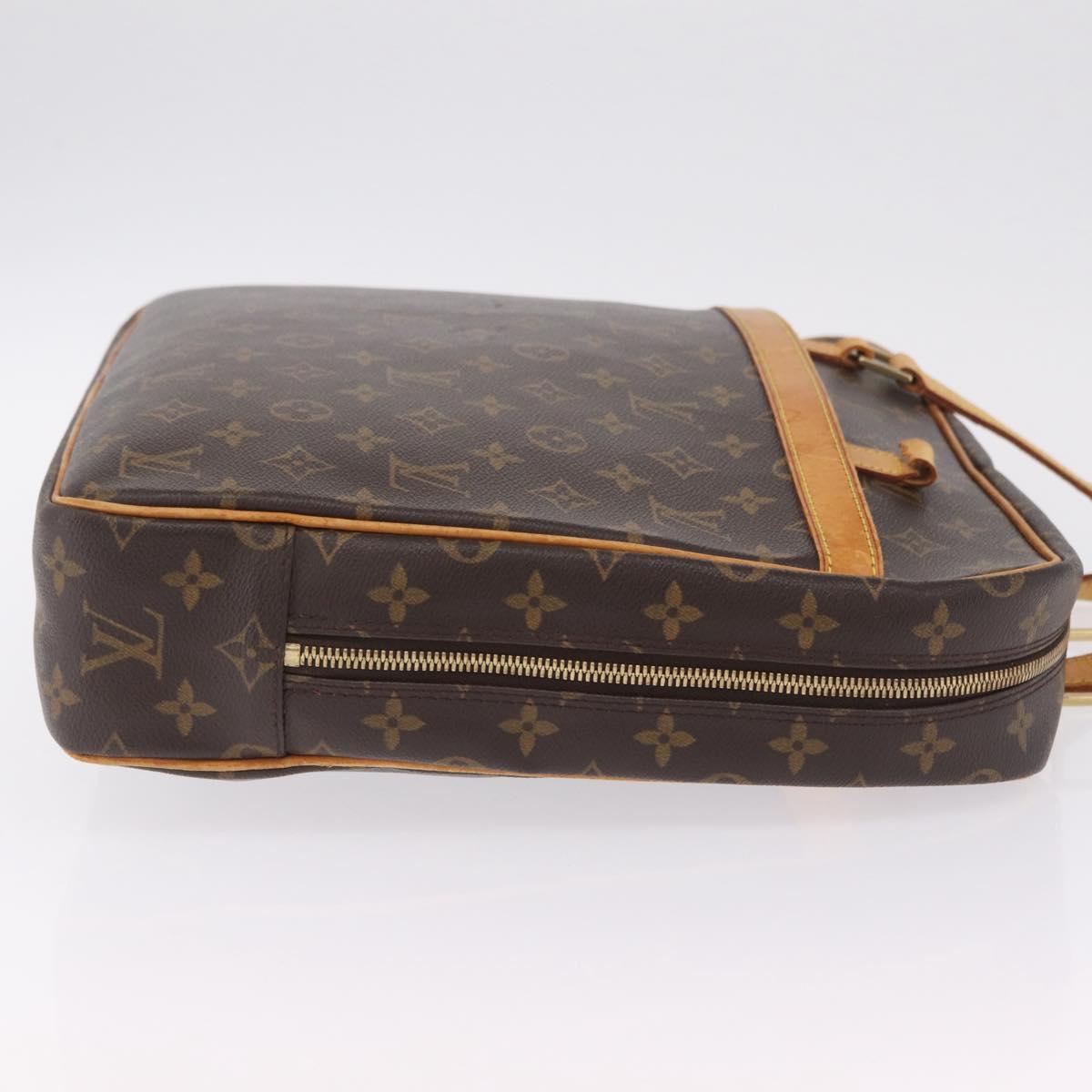 LOUIS VUITTON Monogram Porte Documents Pegas Hand Bag M53343 LV Auth ep16762