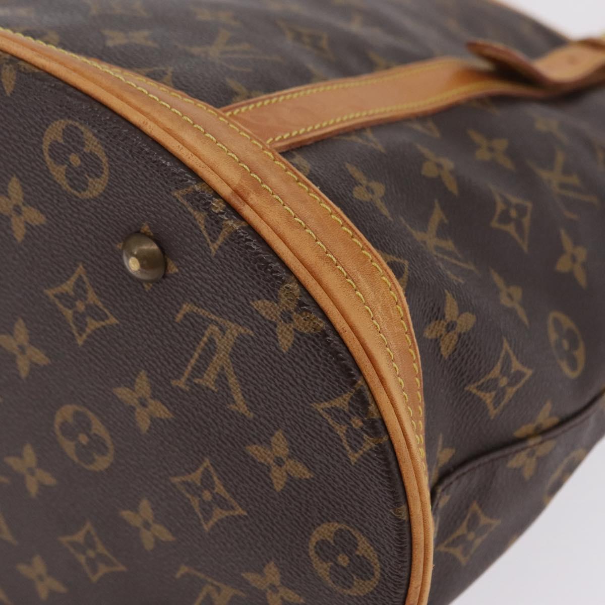 LOUIS VUITTON Monogram Bucket GM Shoulder Bag M42236 LV Auth ep16766