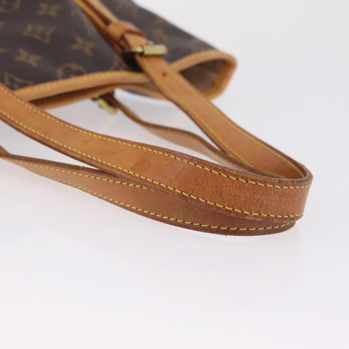 LOUIS VUITTON Monogram Bucket GM Shoulder Bag M42236 LV Auth ep16766