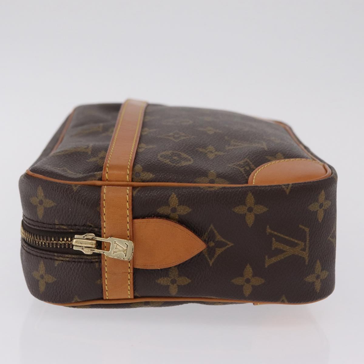 LOUIS VUITTON Monogram Compiegne 28 Clutch Bag M51845 LV Auth ep16769A