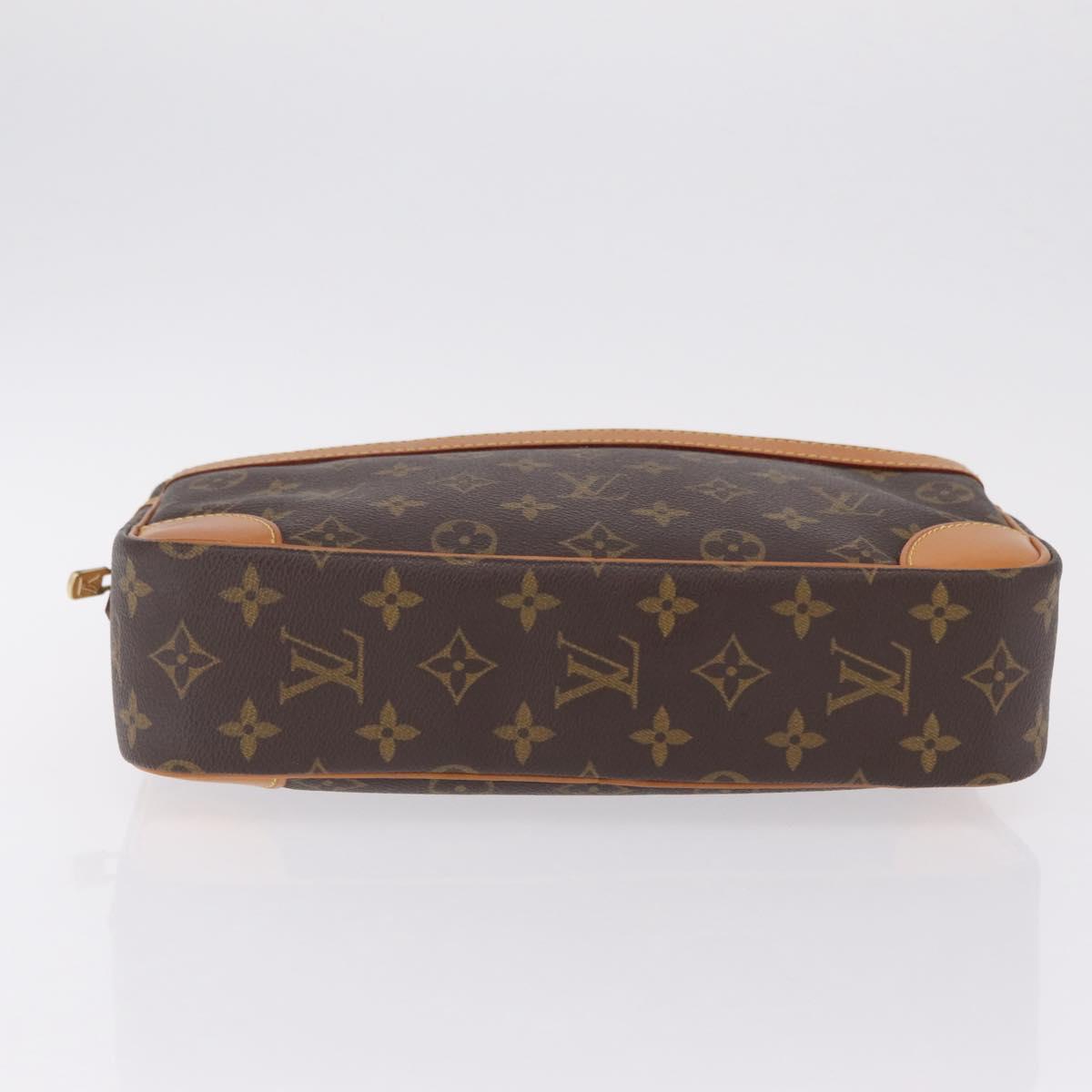 LOUIS VUITTON Monogram Compiegne 28 Clutch Bag M51845 LV Auth ep16769A