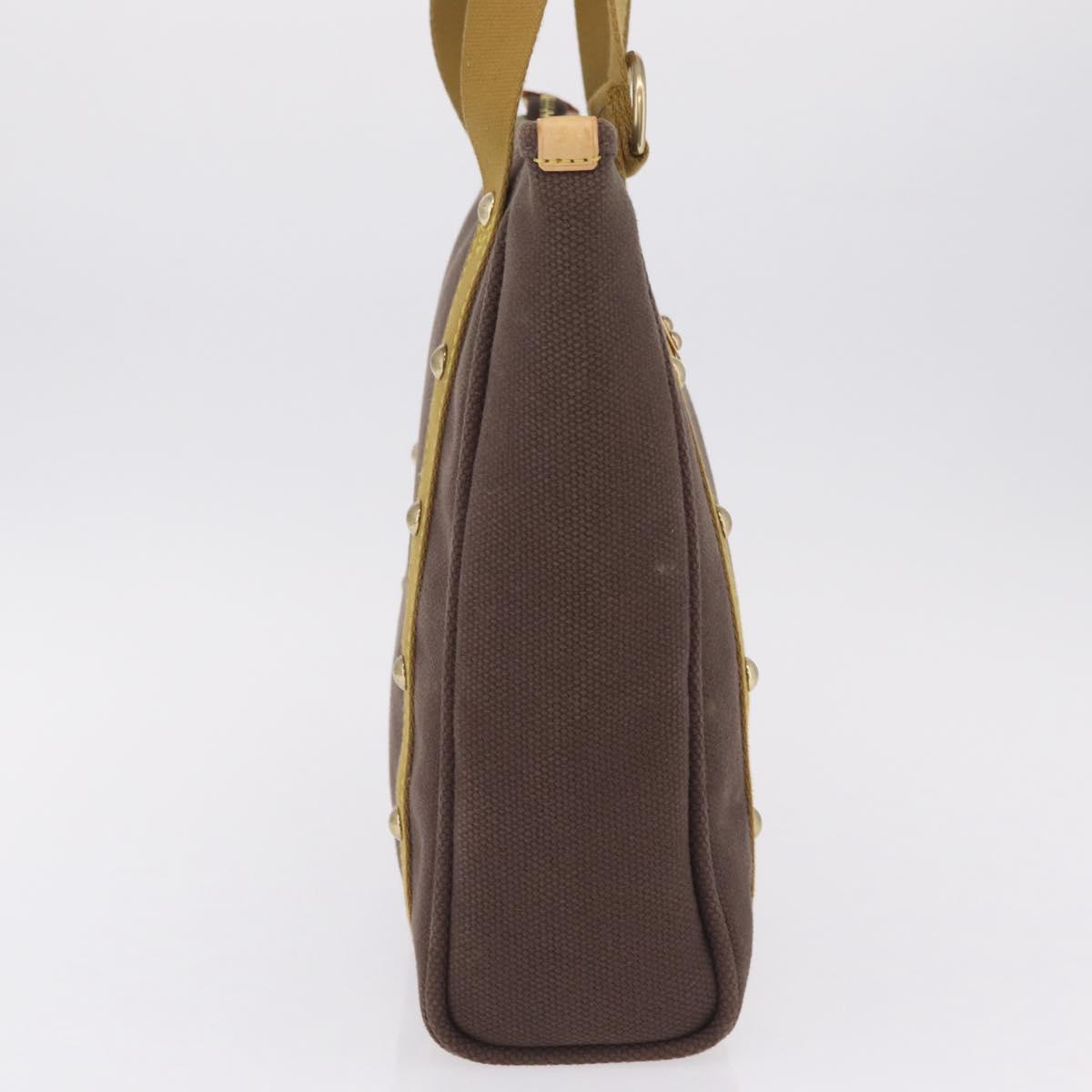 LOUIS VUITTON Antigua Cabas MM Tote Bag Canvas Brown M40086 LV Auth ep16780