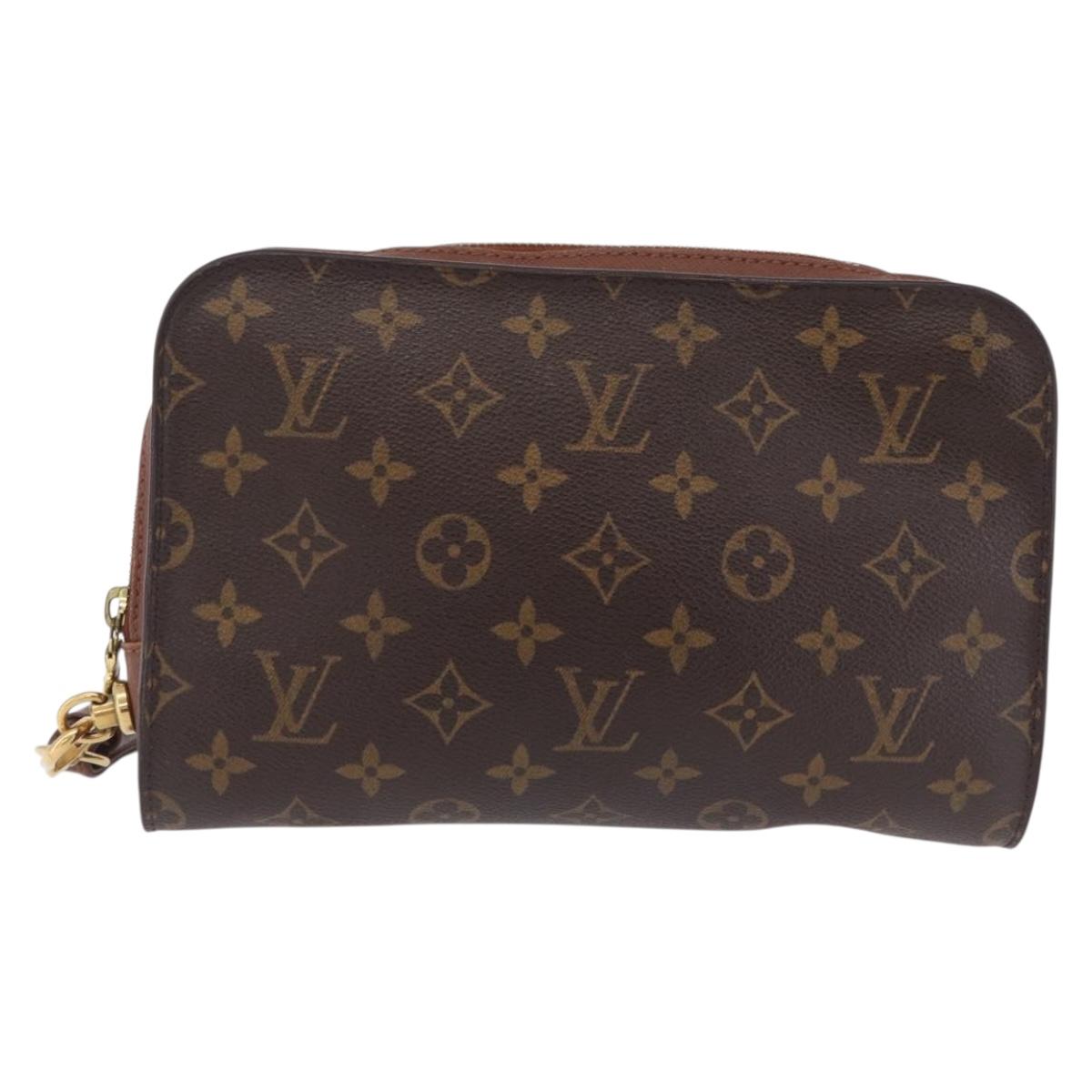 LOUIS VUITTON Monogram Orsay Clutch Bag M51790 LV Auth ep16783