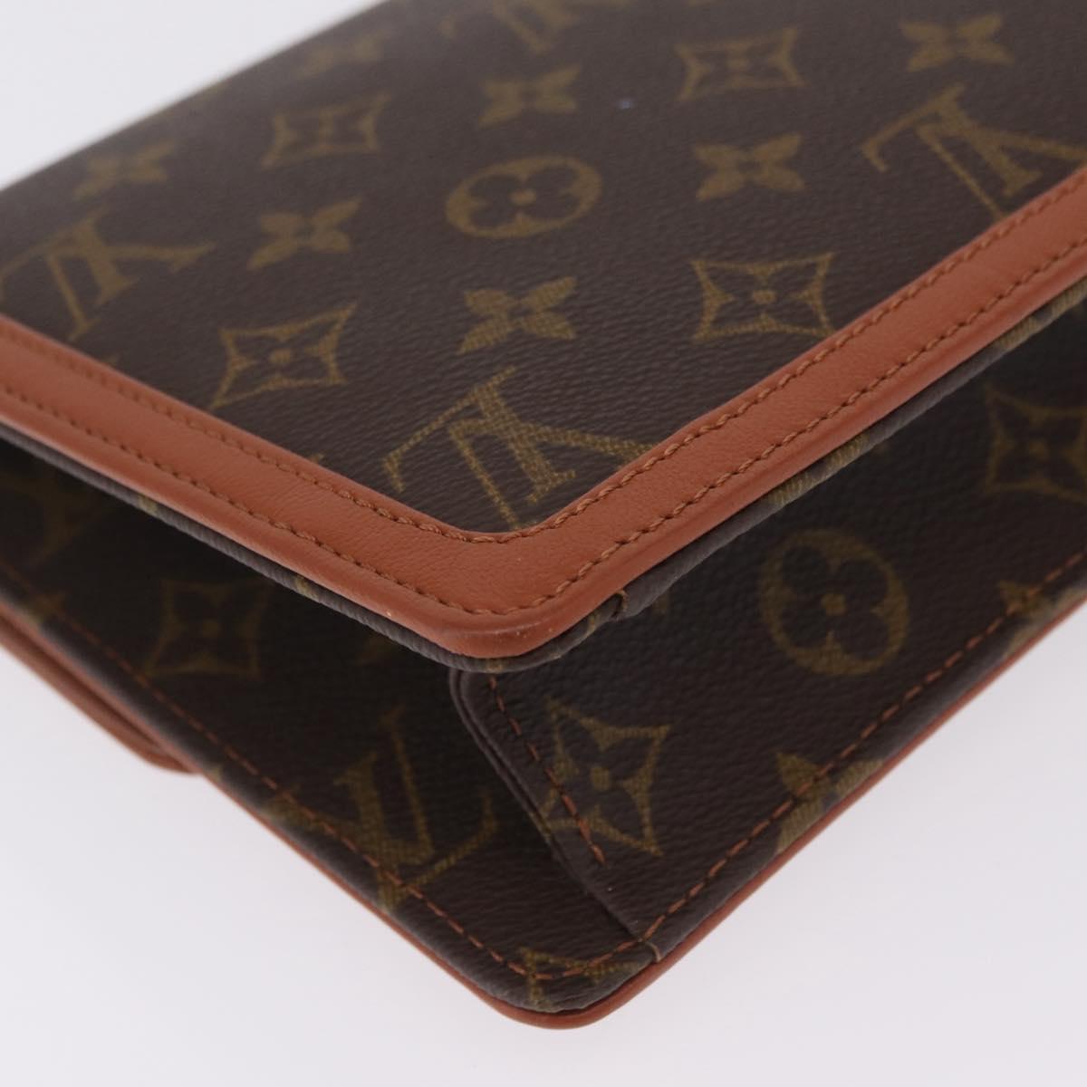 LOUIS VUITTON Monogram Pochette Dam GM Clutch Bag M51810 LV Auth ep16788A