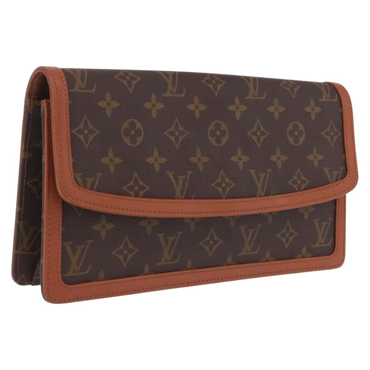 LOUIS VUITTON Monogram Pochette Dam GM Clutch Bag M51810 LV Auth ep16788A