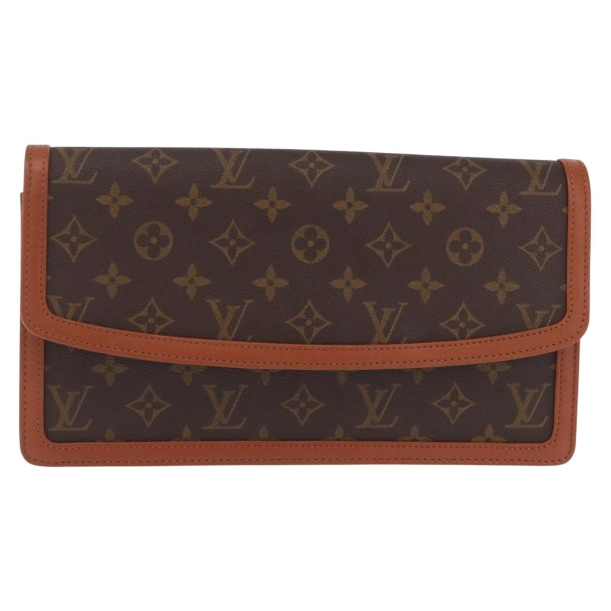 LOUIS VUITTON Monogram Pochette Dam GM Clutch Bag M51810 LV Auth ep16788A