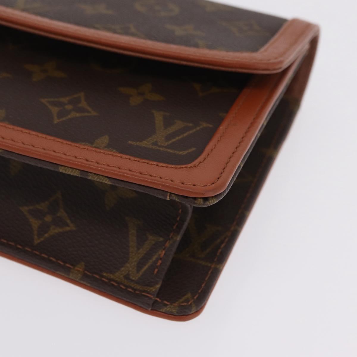LOUIS VUITTON Monogram Pochette Dam GM Clutch Bag M51810 LV Auth ep16788A