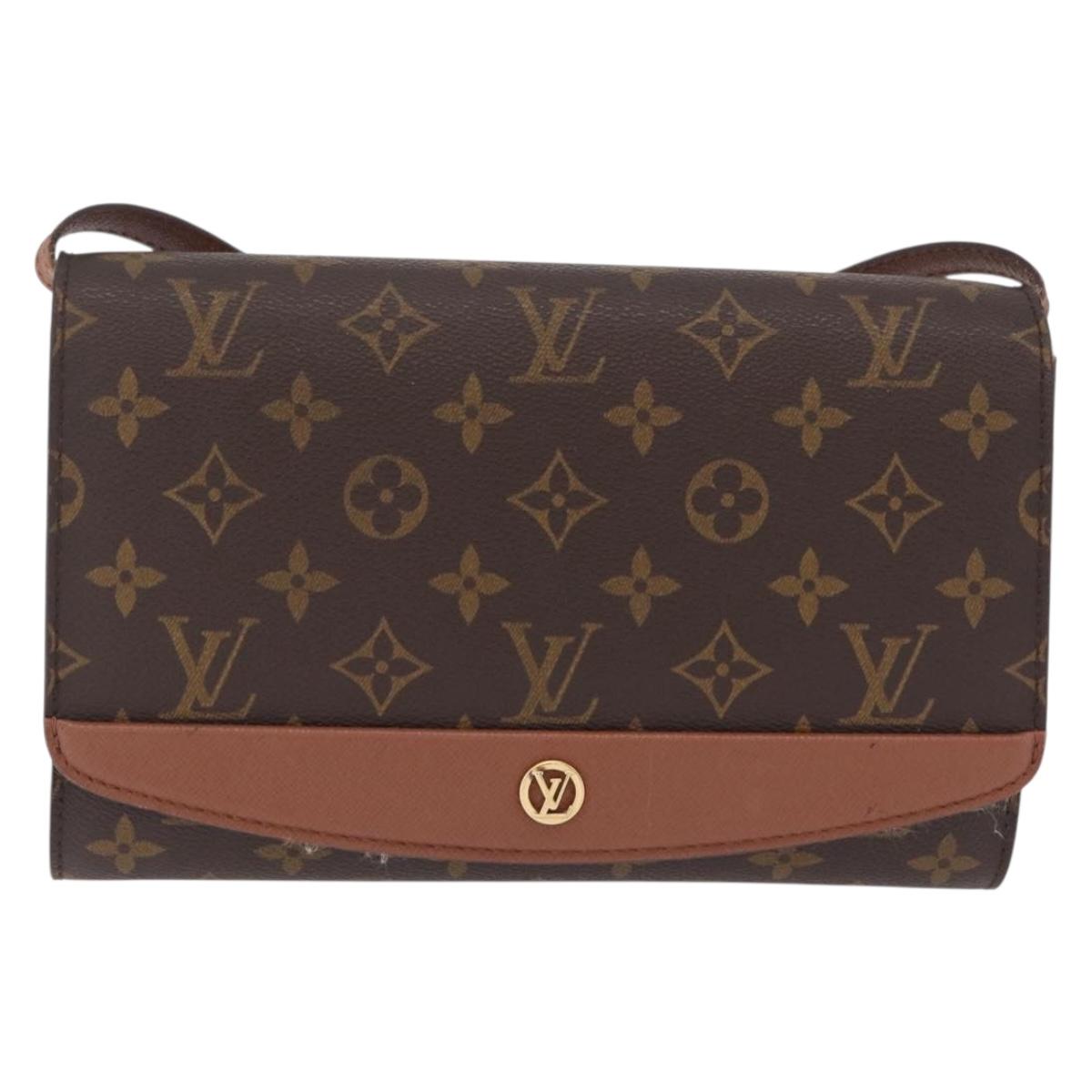 LOUIS VUITTON Monogram Bordeaux 24 Shoulder Bag M51798 LV Auth ep16790A