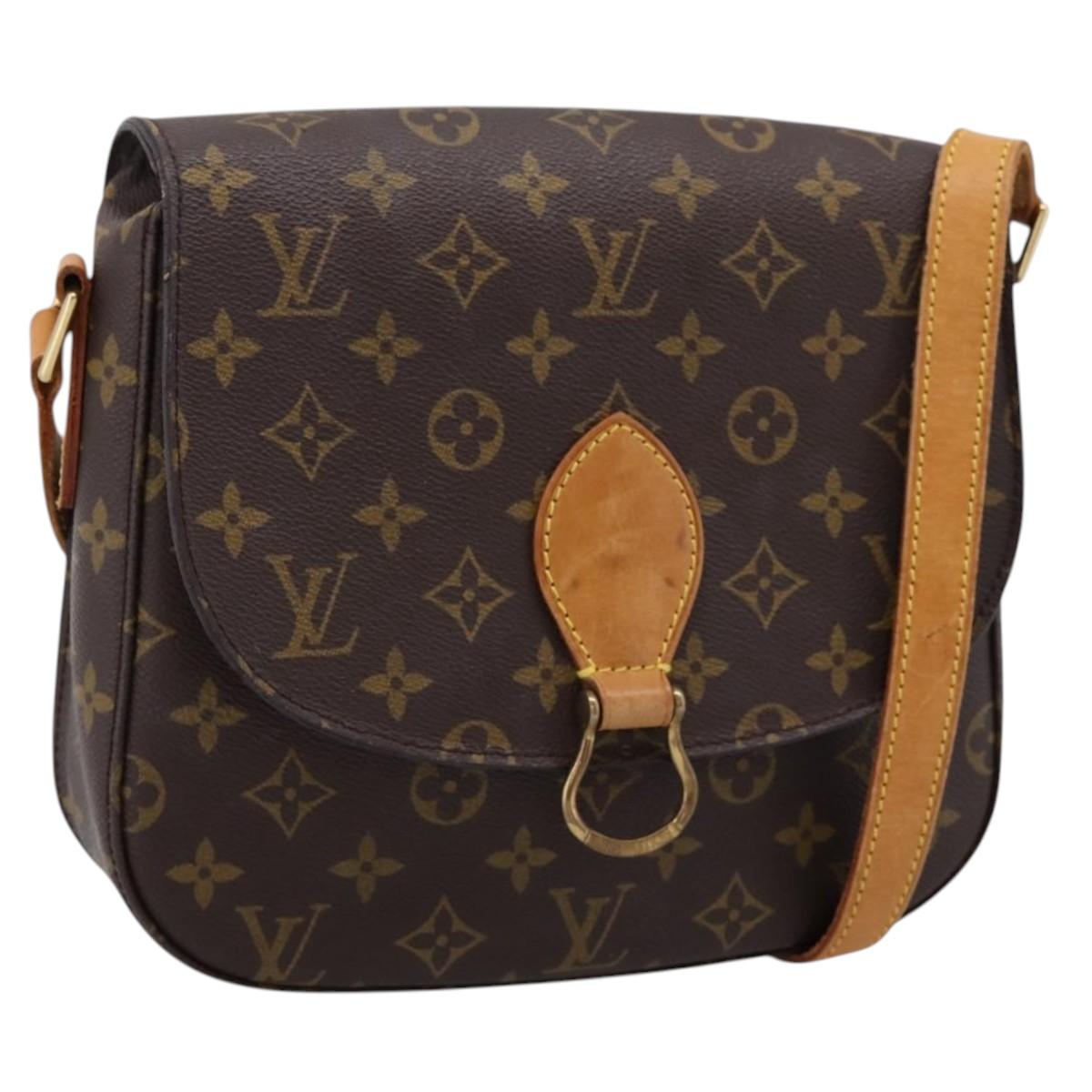 LOUIS VUITTON Monogram Saint Cloud GM Shoulder Bag M51242 LV Auth ep16804A