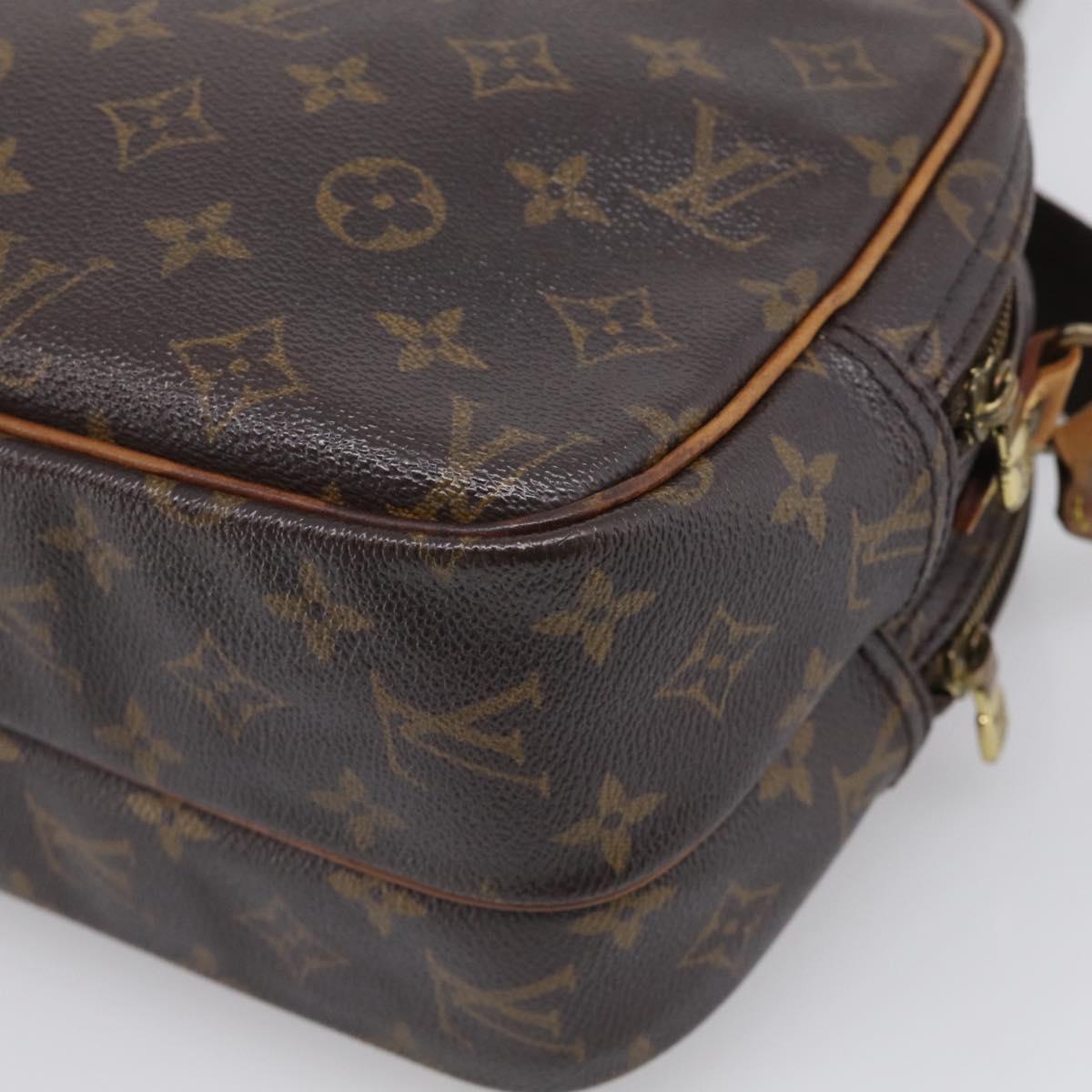 LOUIS VUITTON Monogram Reporter PM Shoulder Bag M45254 LV Auth ep16807