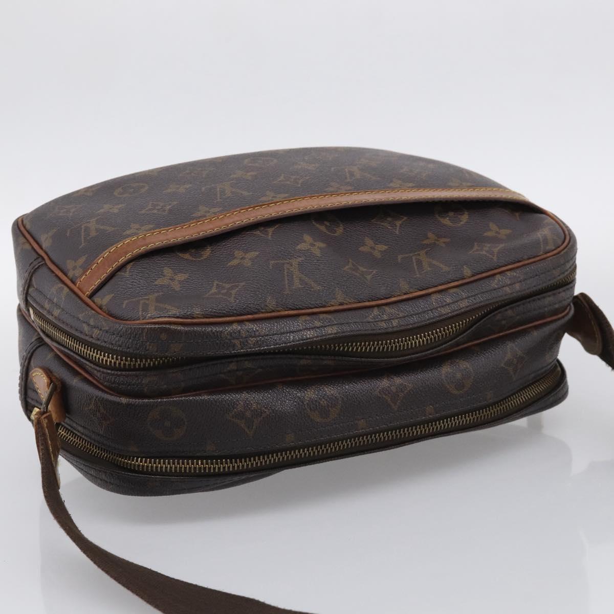 LOUIS VUITTON Monogram Reporter PM Shoulder Bag M45254 LV Auth ep16807