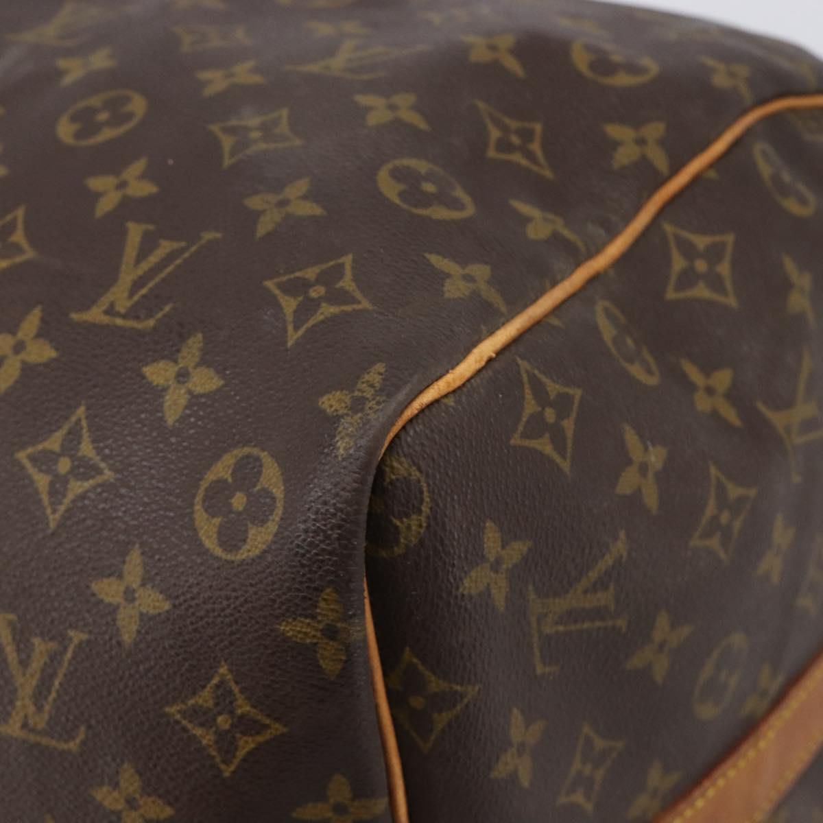 LOUIS VUITTON Monogram Keepall Bandouliere 60 Boston Bag M41412 LV Auth ep16811