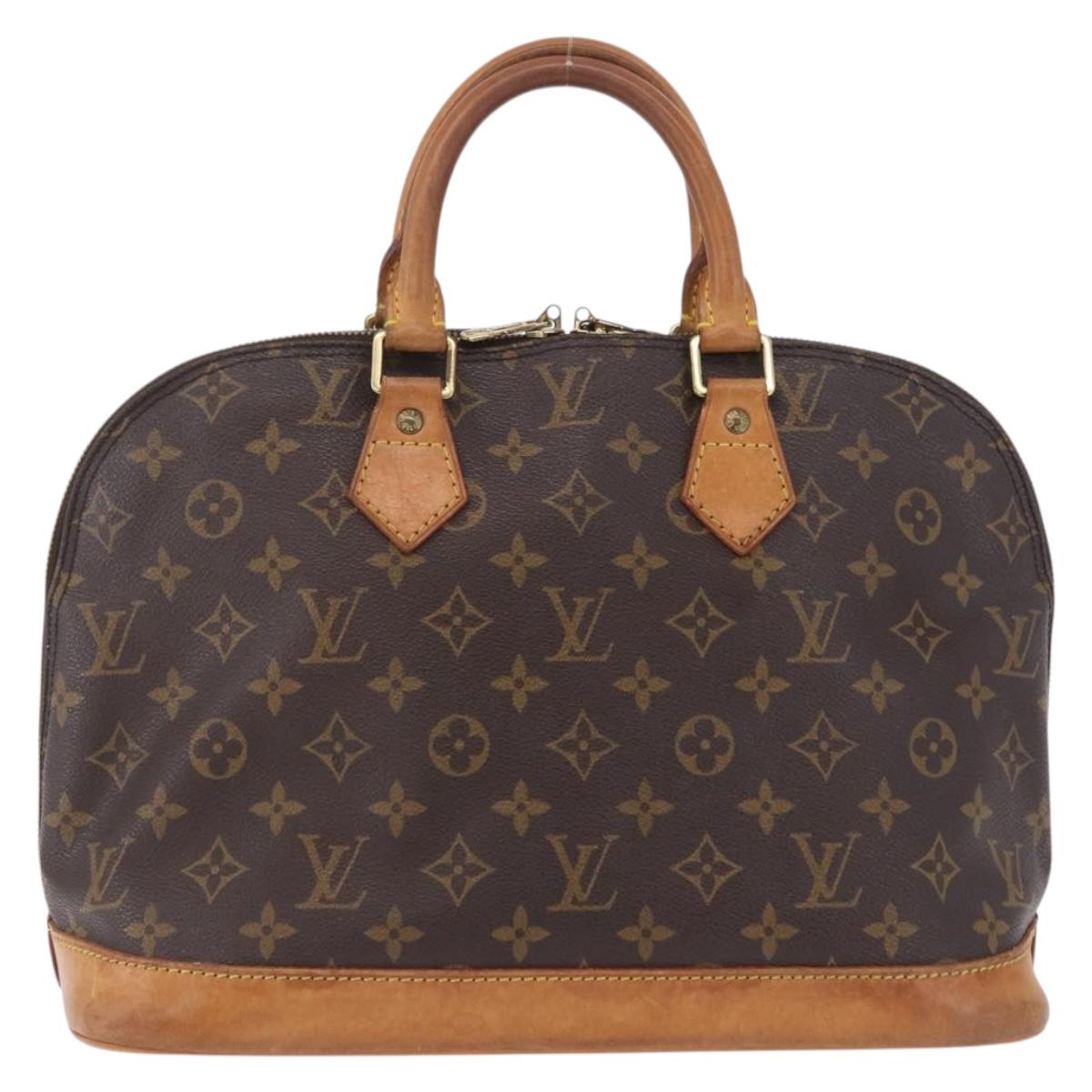 LOUIS VUITTON Monogram Alma Hand Bag M51130 LV Auth ep16824