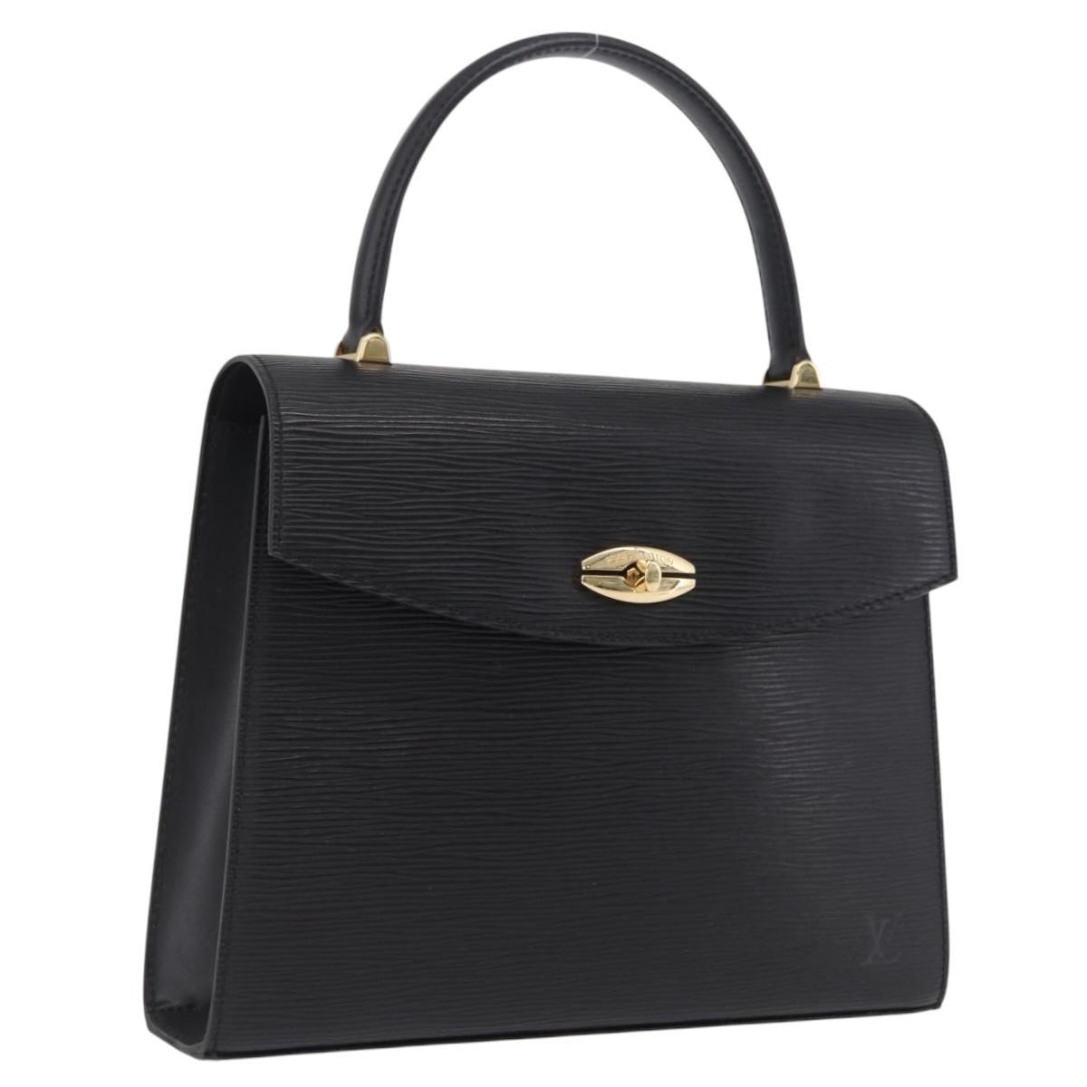 LOUIS VUITTON Epi Malesherbes Hand Bag Black M52372 LV Auth ep16845A