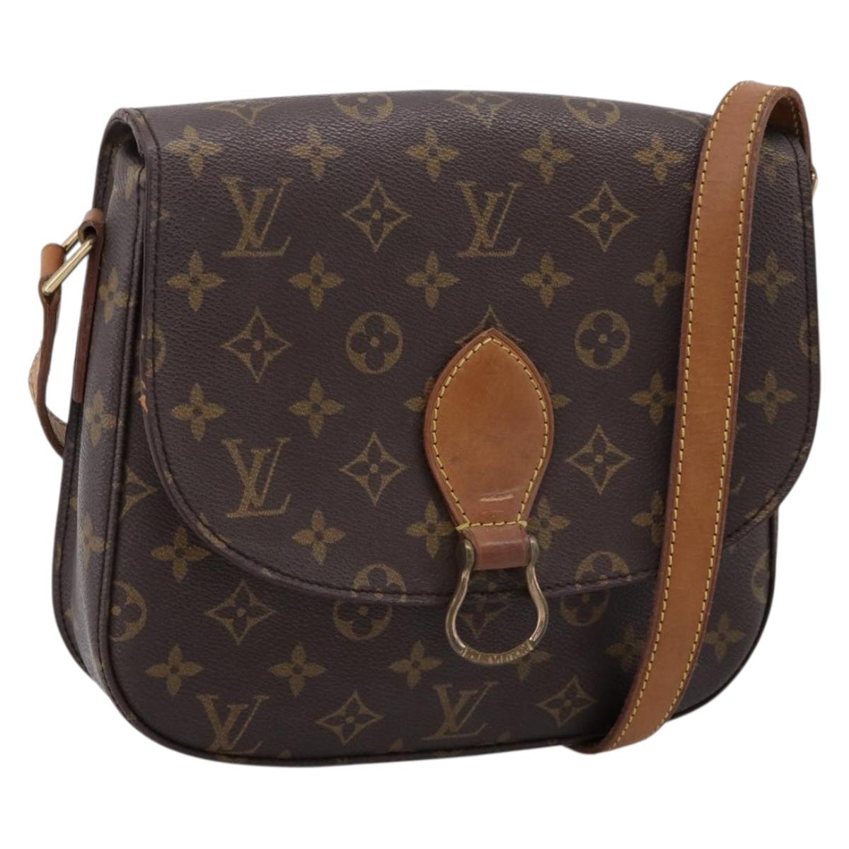 LOUIS VUITTON Monogram Saint Cloud GM Shoulder Bag M51242 LV Auth ep16871