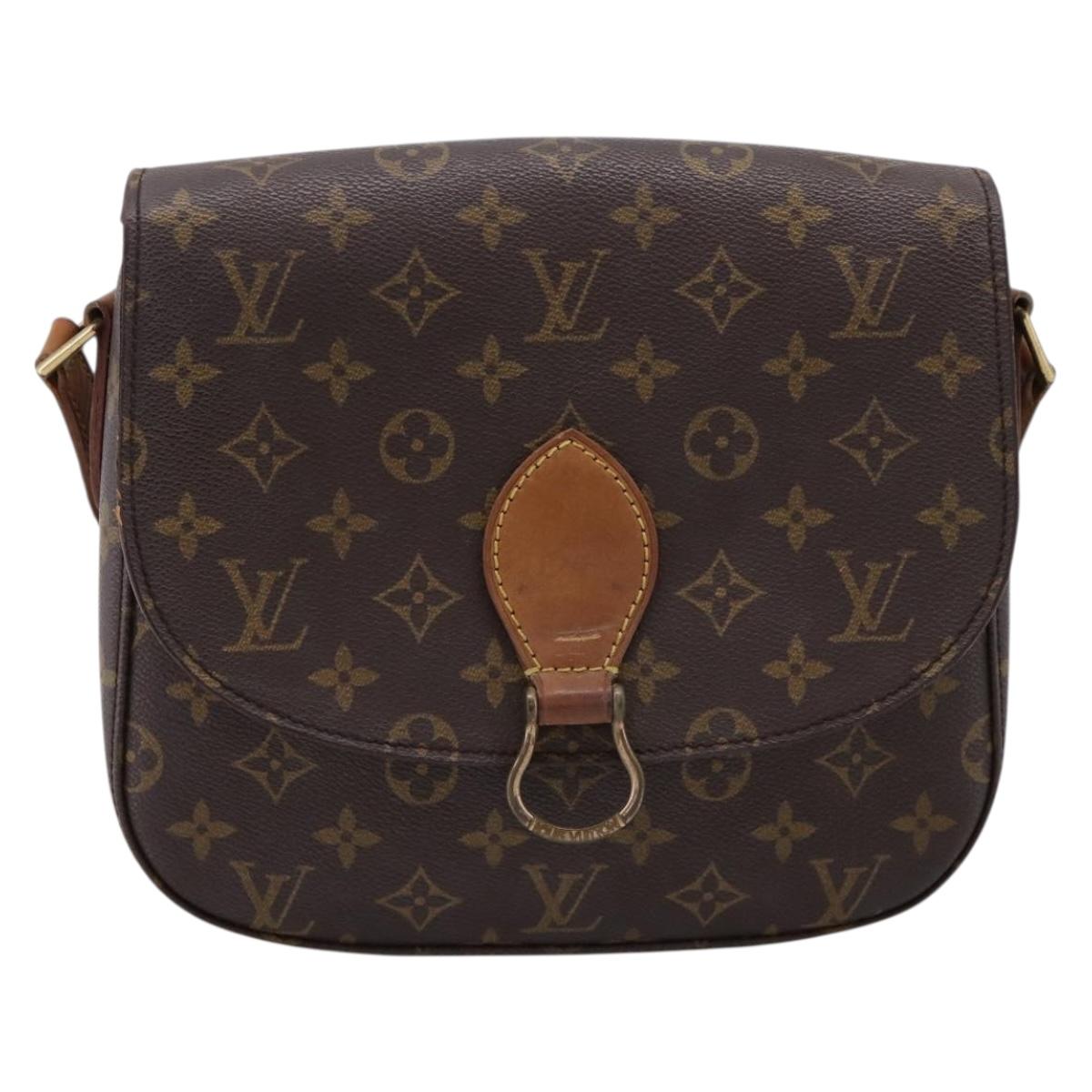 LOUIS VUITTON Monogram Saint Cloud GM Shoulder Bag M51242 LV Auth ep16871