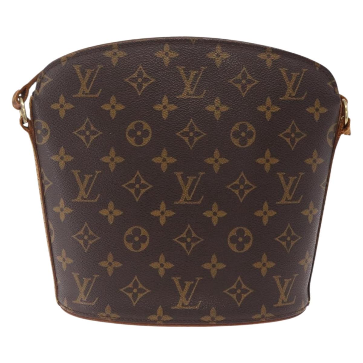 LOUIS VUITTON Monogram Drouot Shoulder Shoulder Bag M51290 LV Auth ep16892
