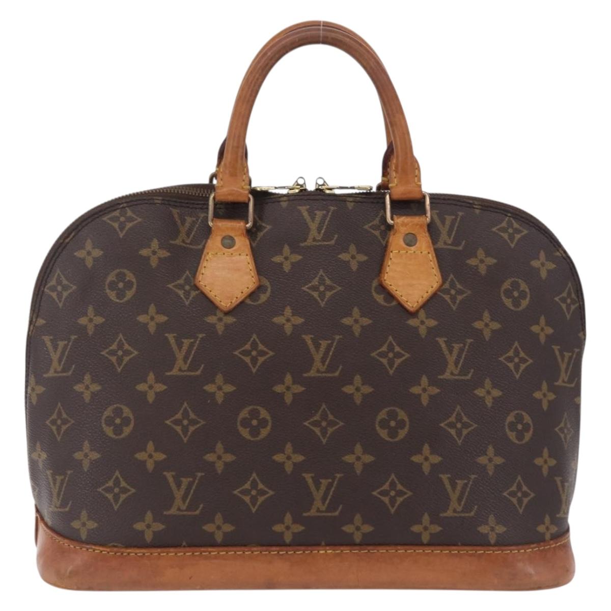 LOUIS VUITTON Monogram Alma Hand Bag M51130 LV Auth ep16900